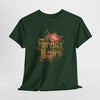 Floral Tribute Heavy Cotton Tee