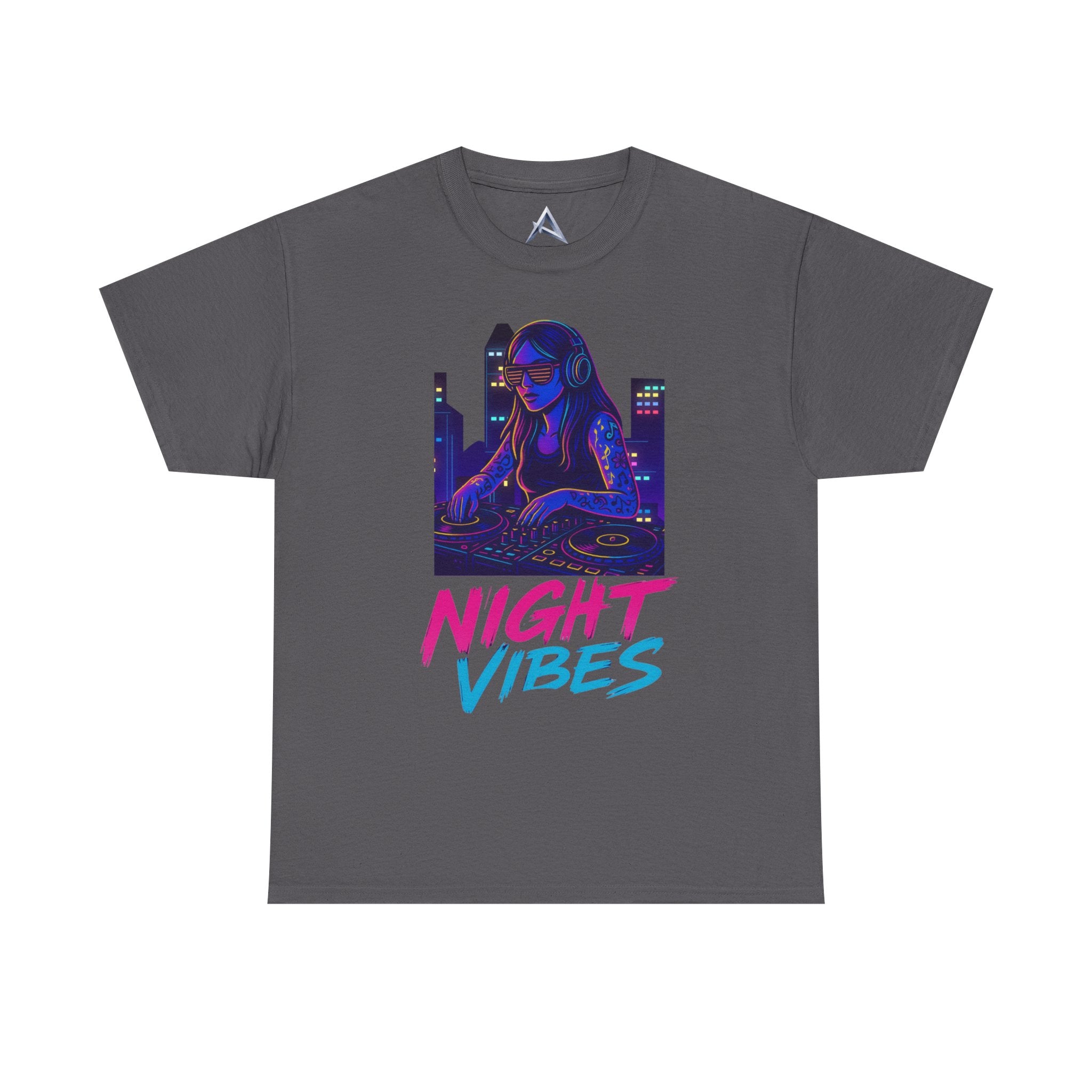 Night Vibes Unisex Heavy Cotton Tee