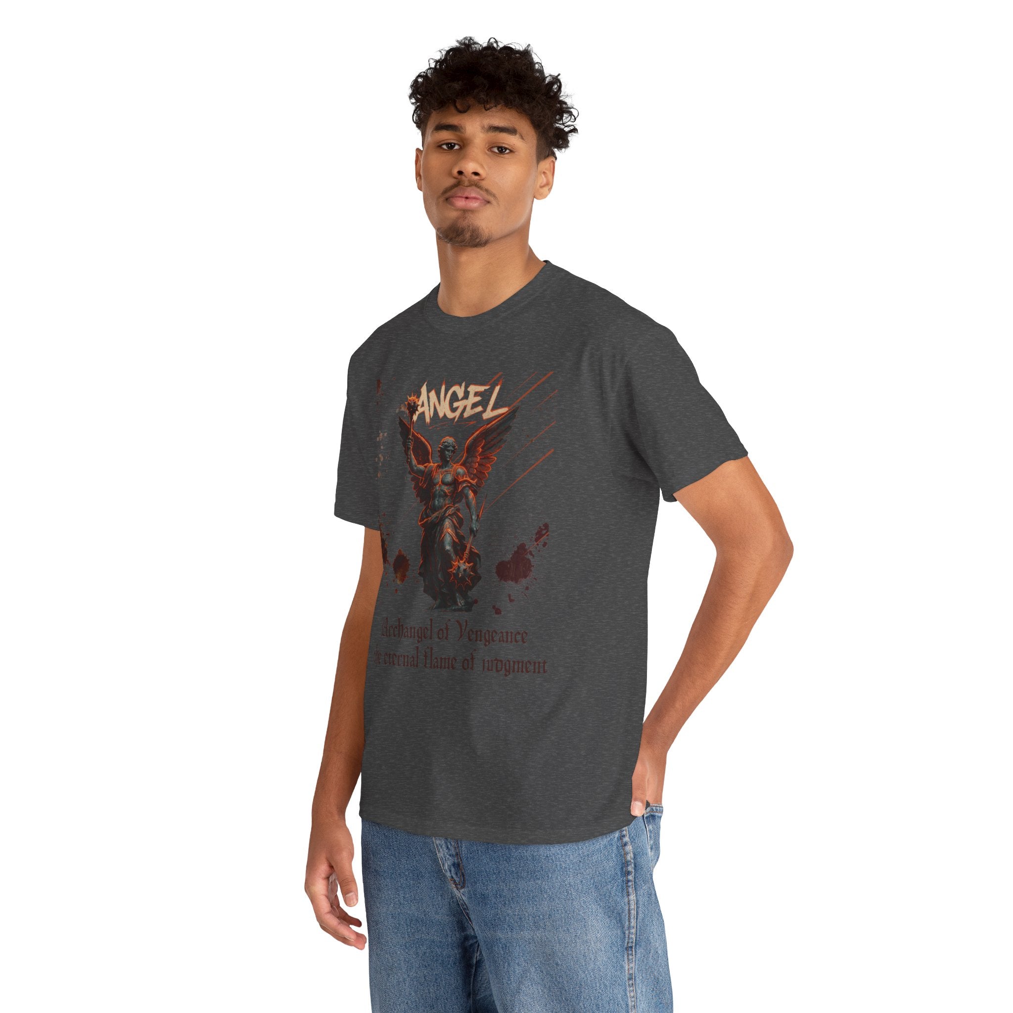 Artistic Angel Graphic Unisex Heavy Cotton Tee