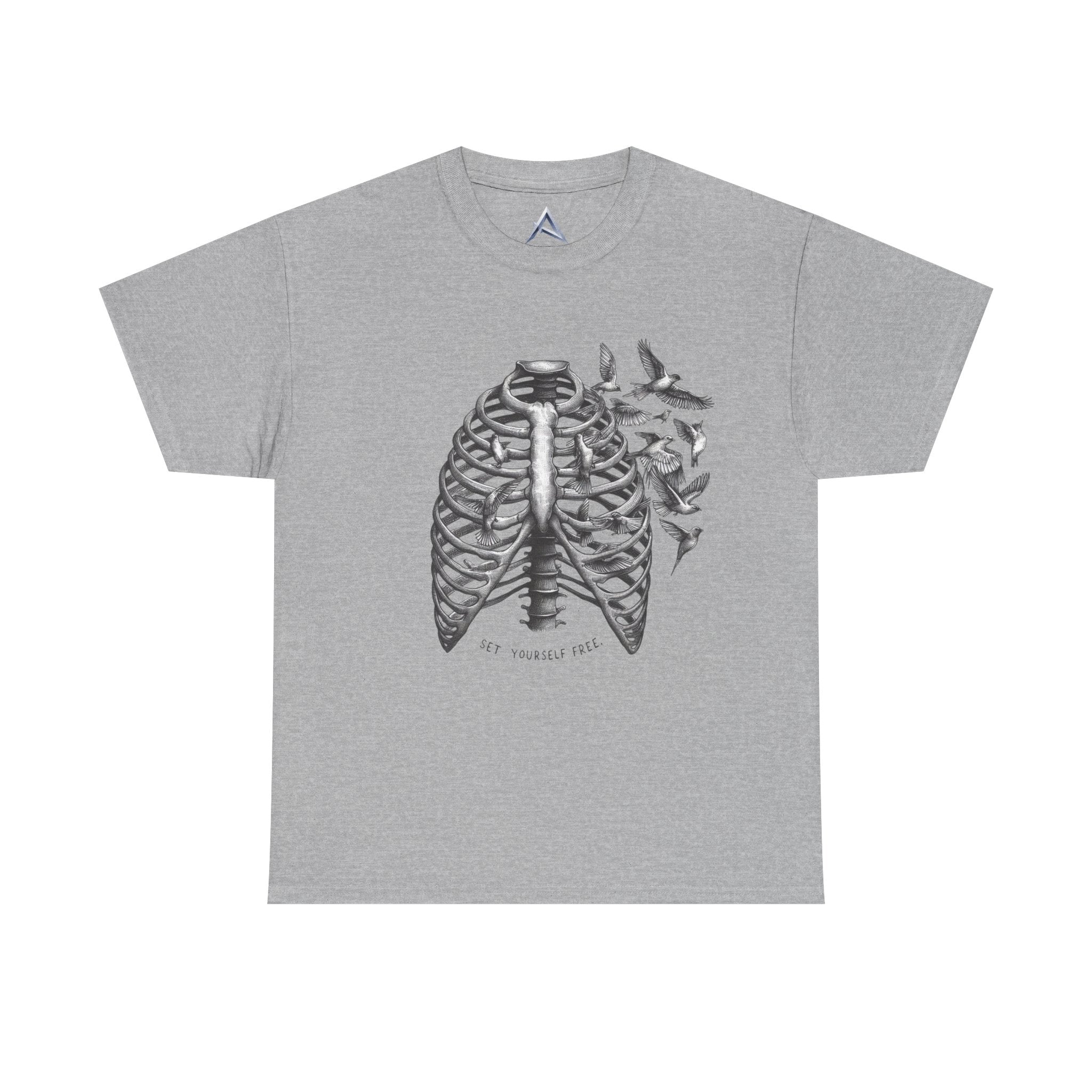 Botanical Lungs Unisex Heavy Cotton Tee