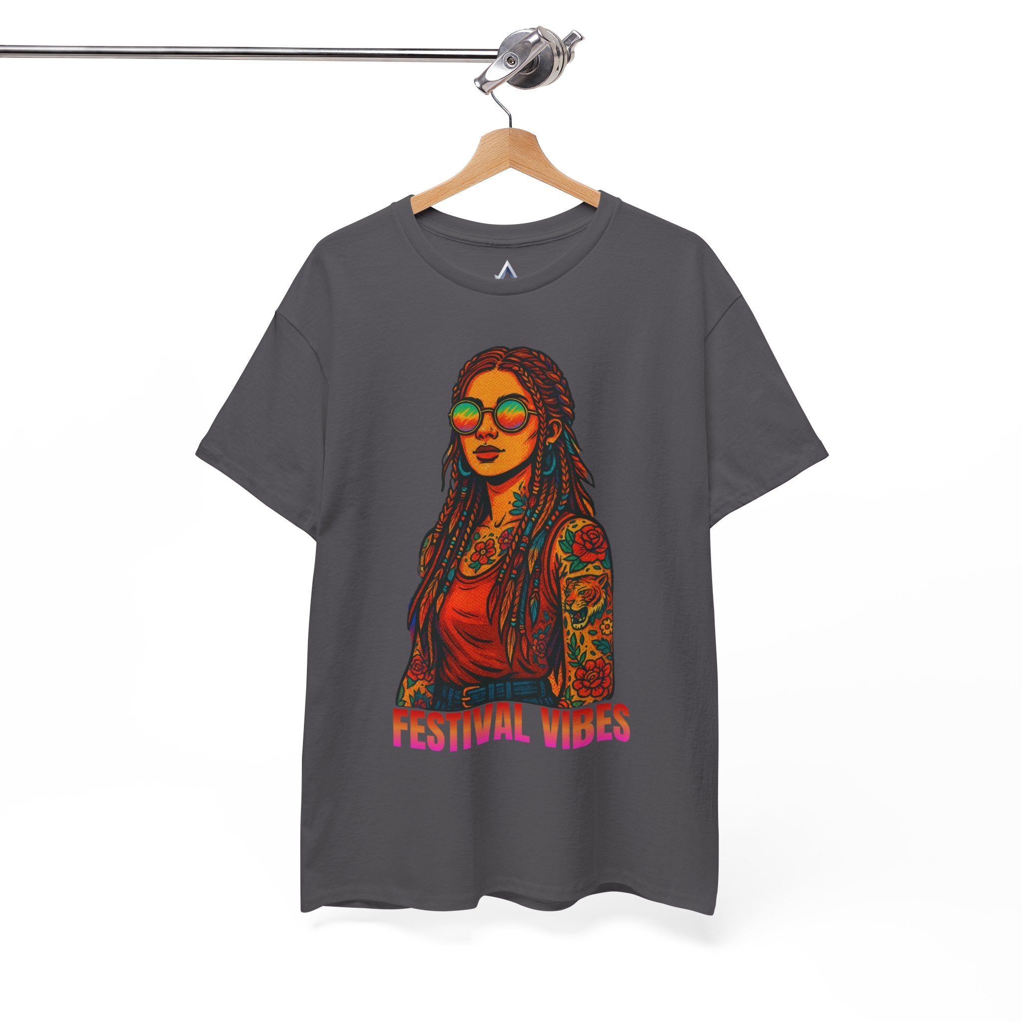 Festival Vibes Unisex Heavy Cotton Tee