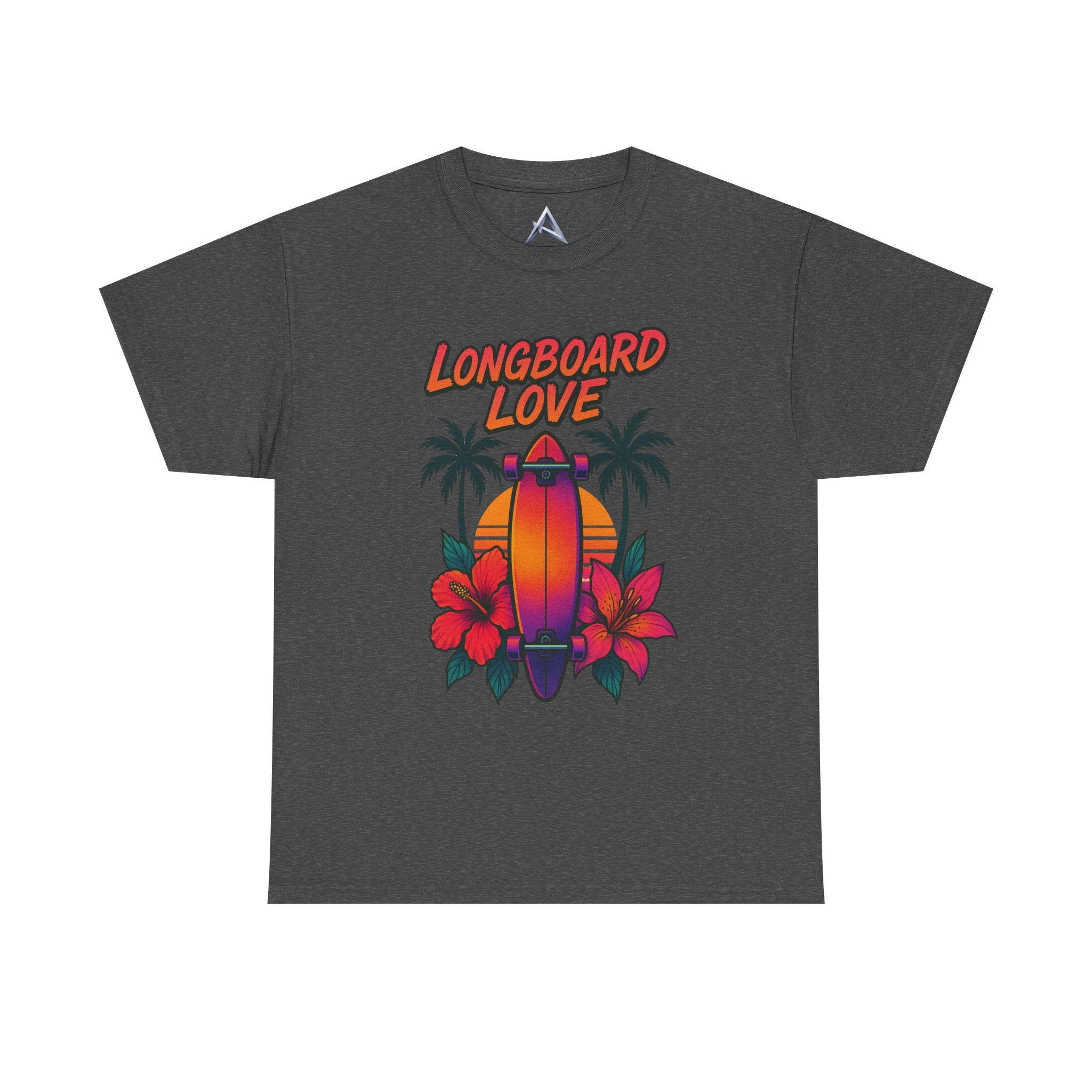 Longboard Love Unisex Heavy Cotton Tee