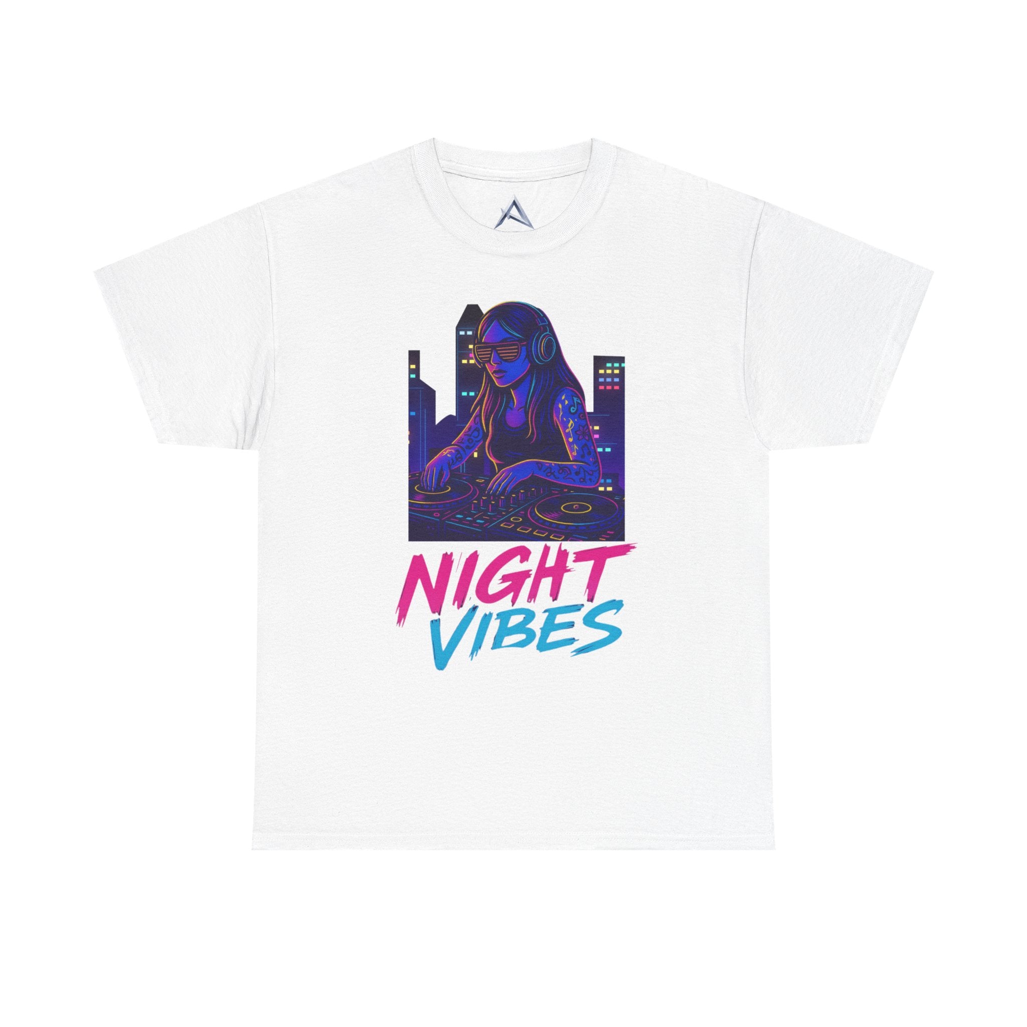 Night Vibes Unisex Heavy Cotton Tee