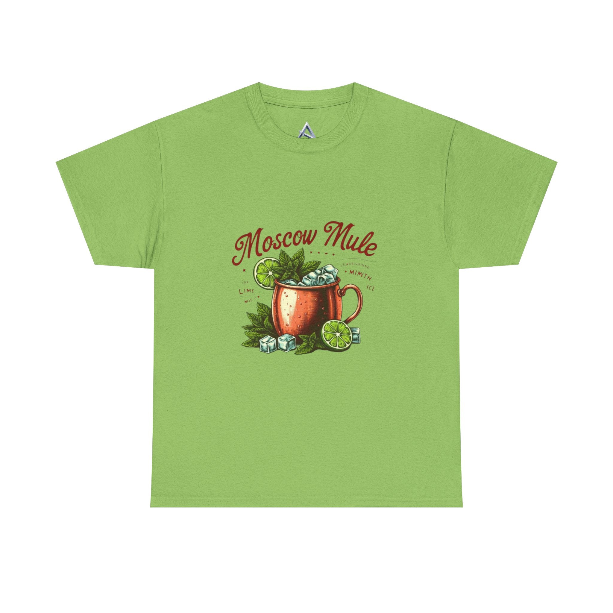 Moscow Mule Cocktail Unisex Heavy Cotton Tee