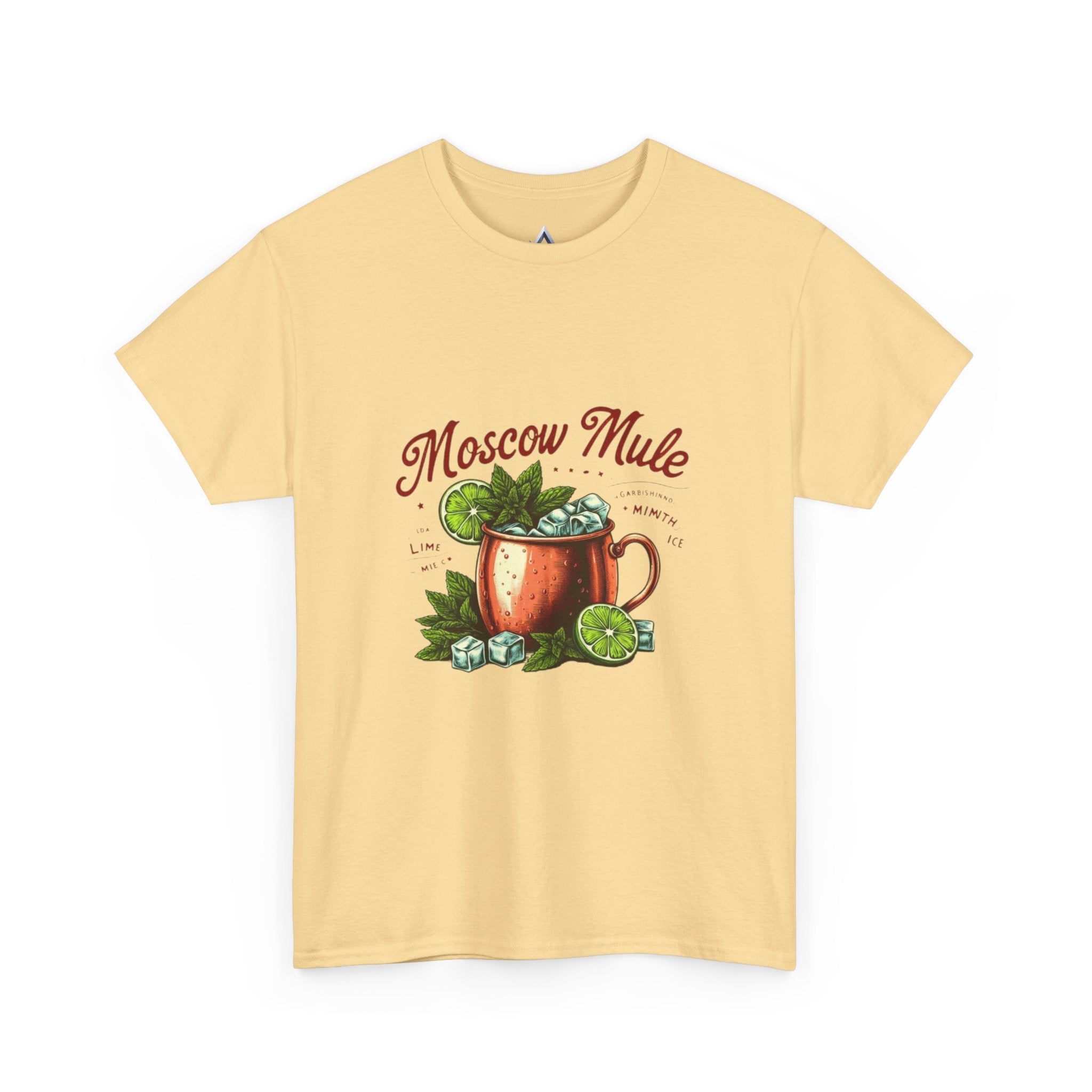 Moscow Mule Cocktail Unisex Heavy Cotton Tee