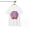 Cute Cat Queen Unisex Heavy Cotton Tee