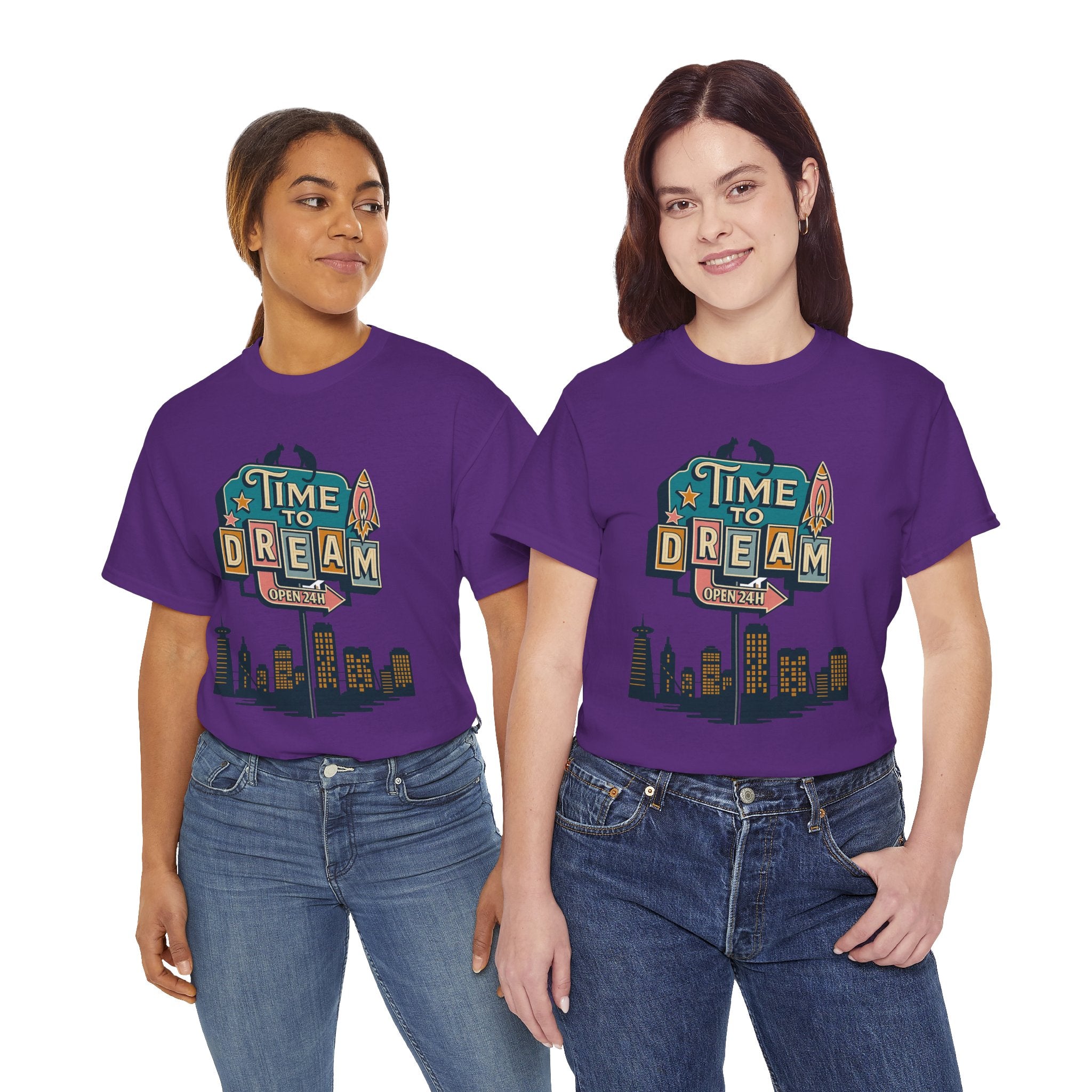 Dream Town Unisex Heavy Cotton Tee