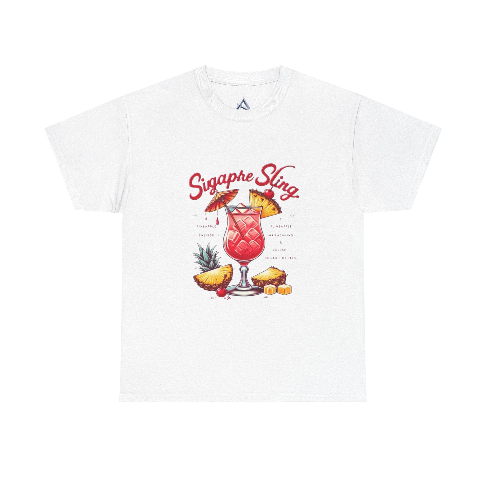 Sigapre Sling Cocktail Unisex Heavy Cotton Tee