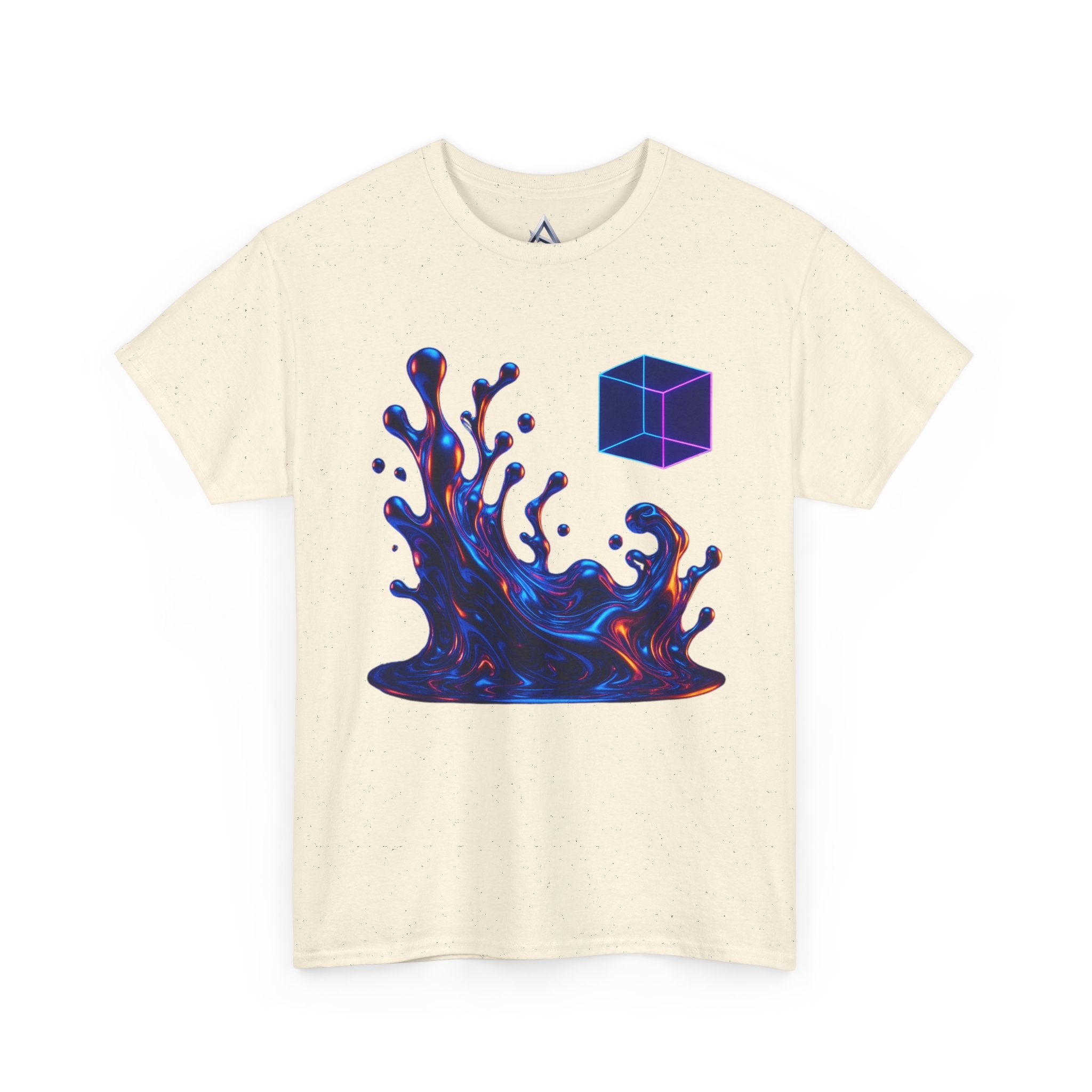 Vibrant Splash Art Unisex Heavy Cotton Tee
