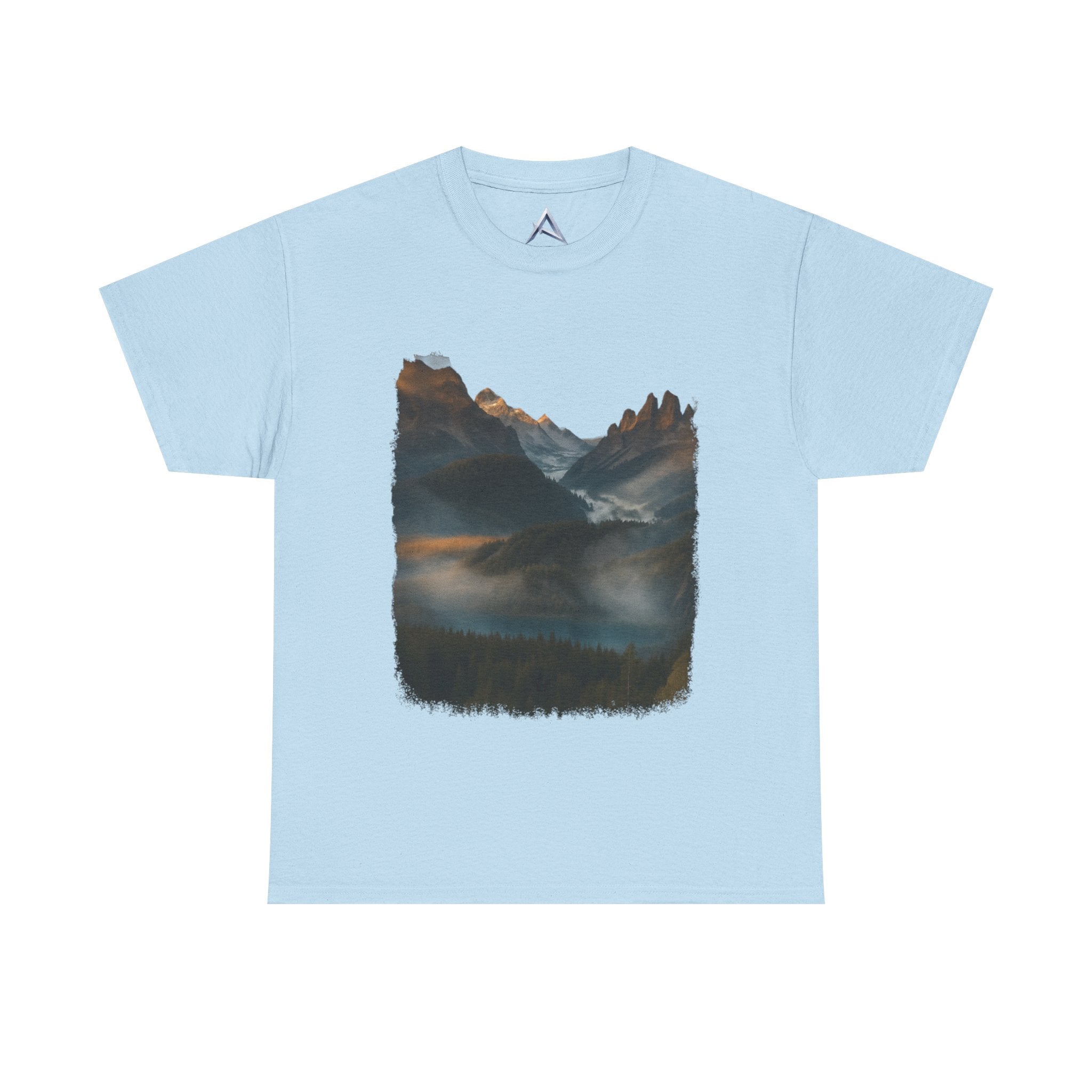 Nature-Inspired Unisex Heavy Cotton Tee