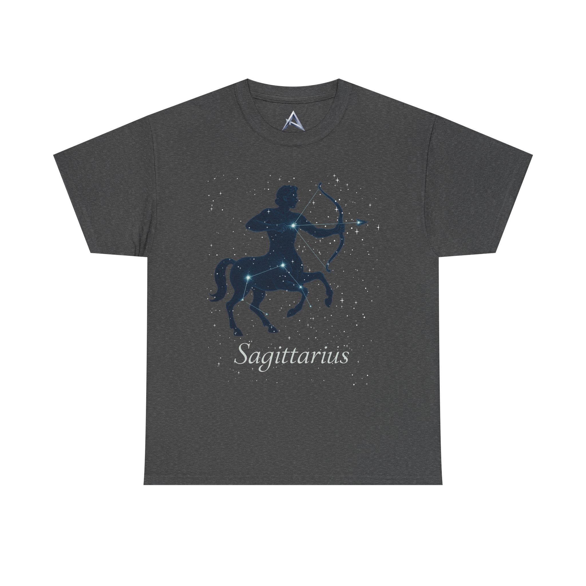 Sagittarius Zodiac Unisex Heavy Cotton Tee