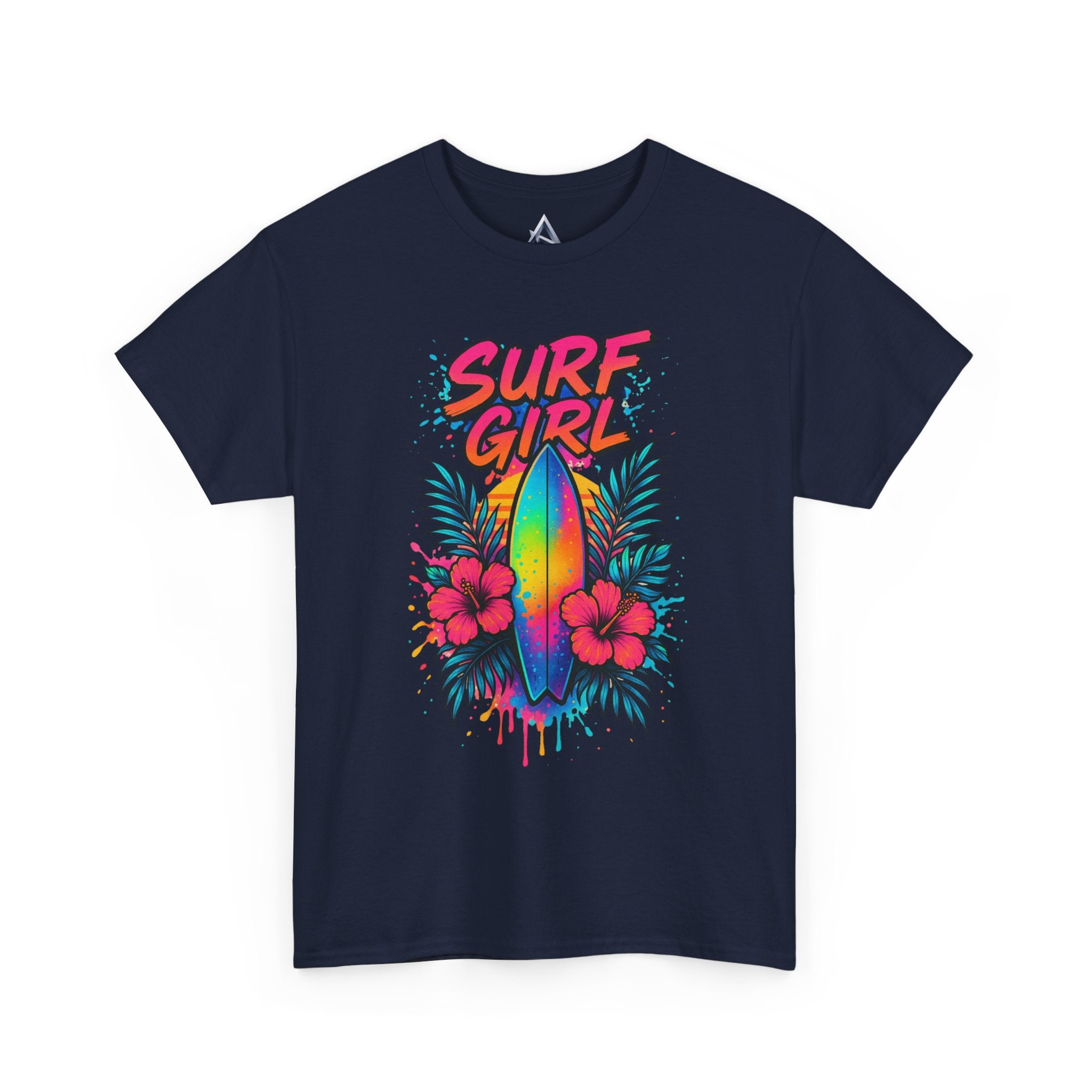 Surf Girl Vintage Heavy Cotton Tee