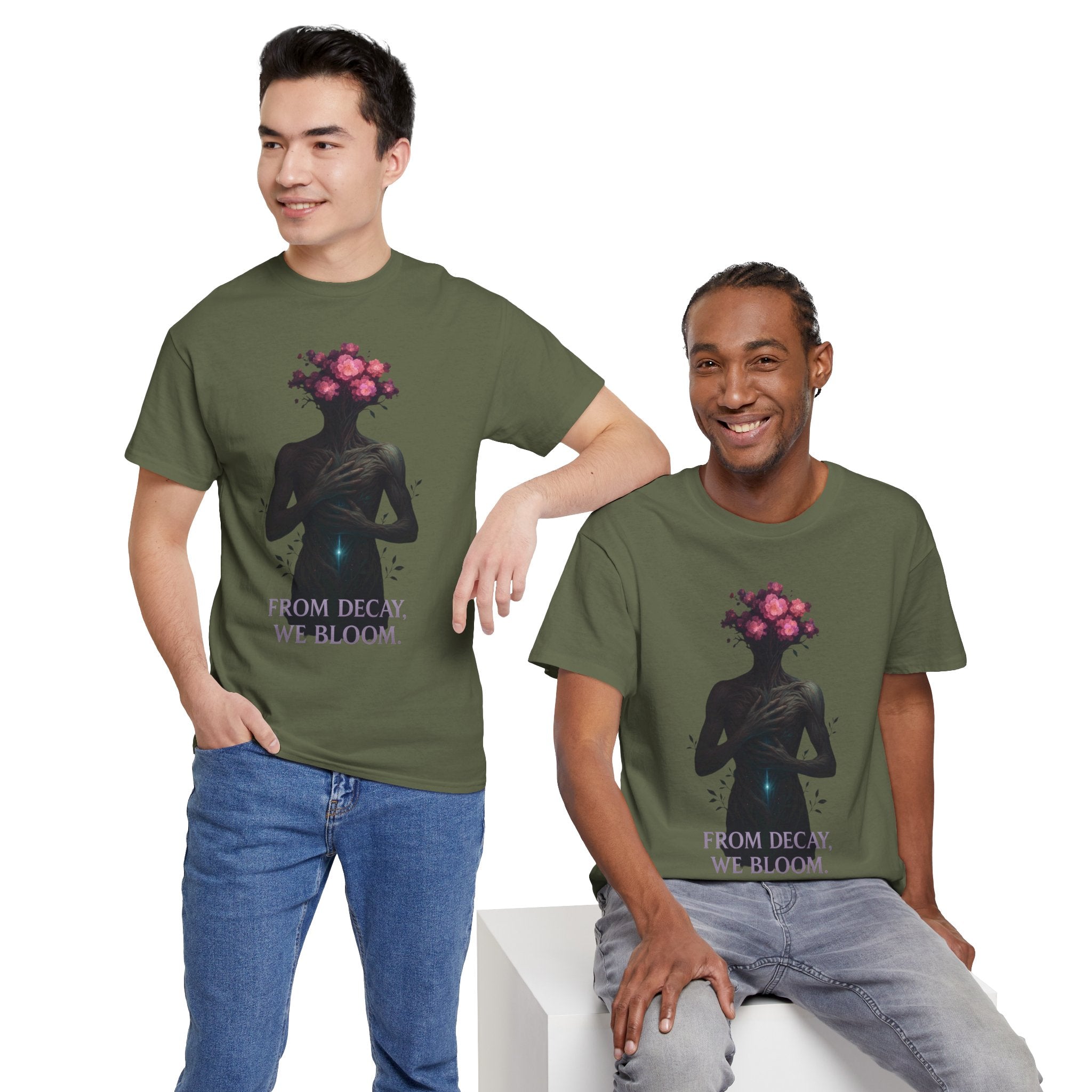 Floral Soul Unisex Heavy Cotton Tee