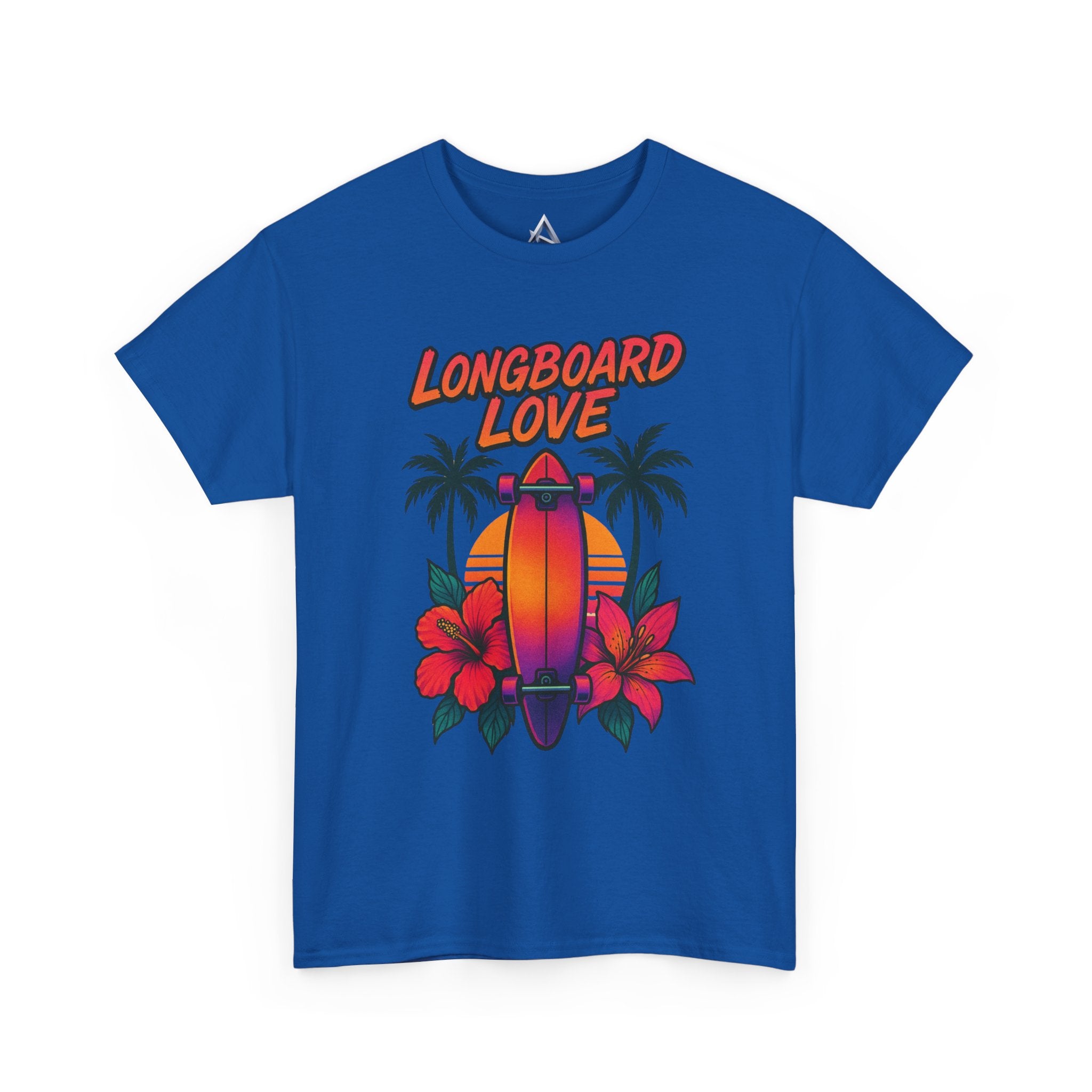 Longboard Love Unisex Heavy Cotton Tee