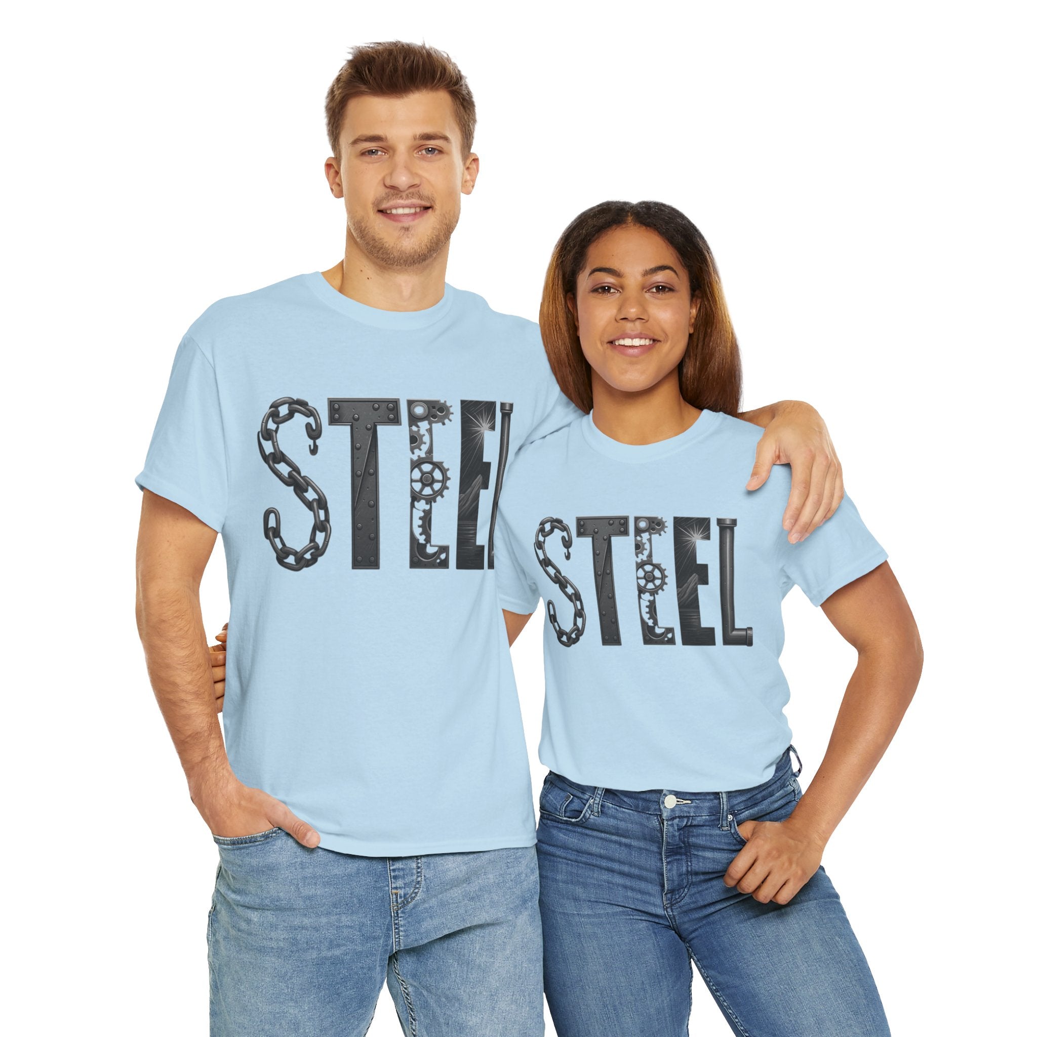 Steel Graphic Unisex Heavy Cotton Tee