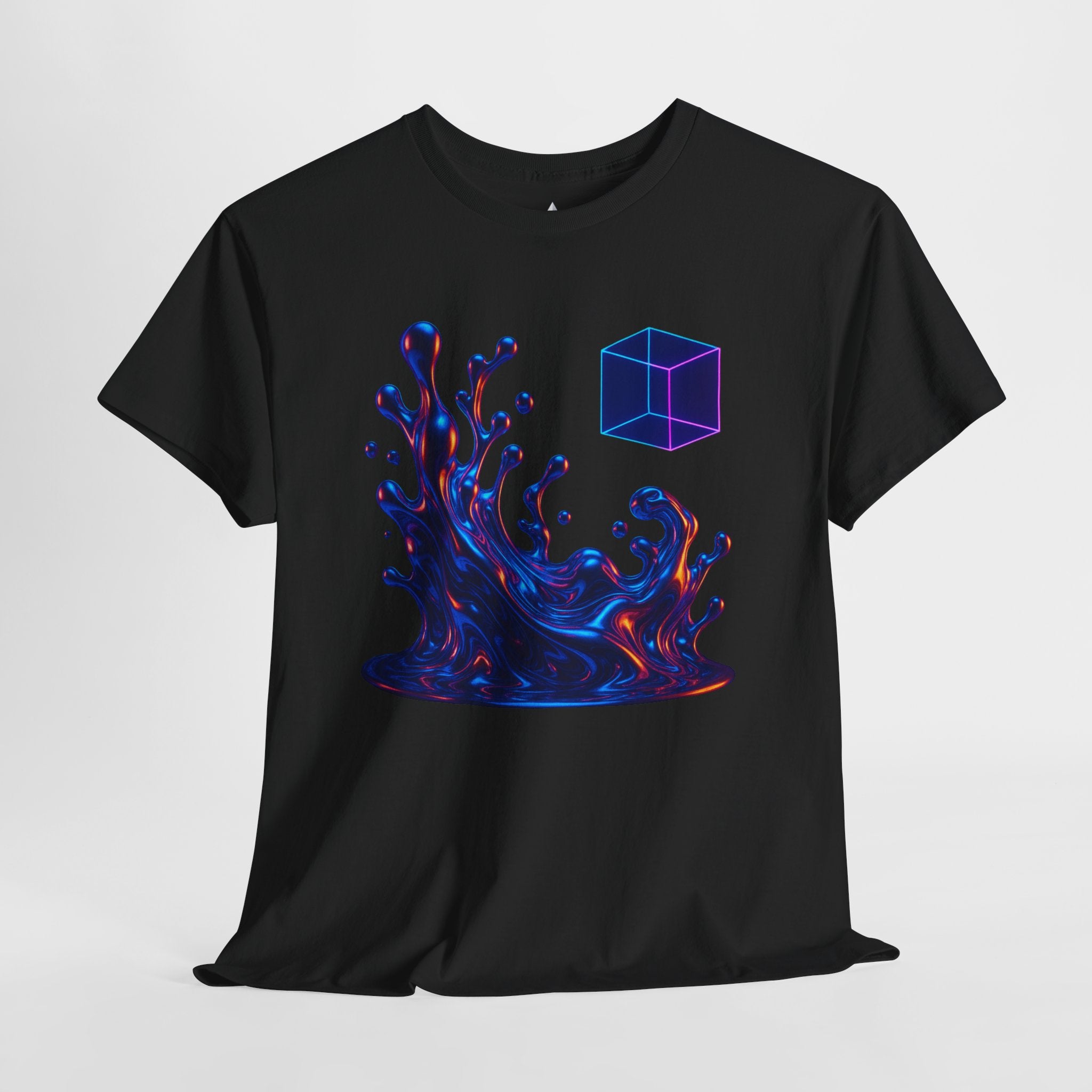 Vibrant Splash Art Unisex Heavy Cotton Tee