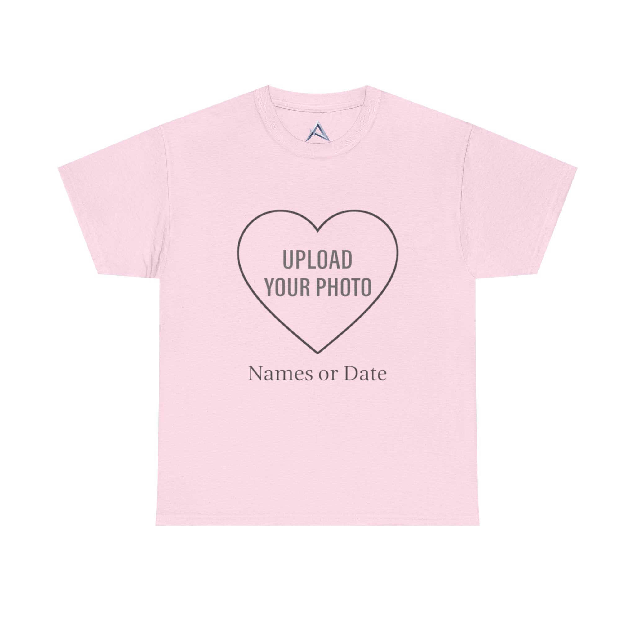Photo Heart Custom - Heavy Cotton Tee