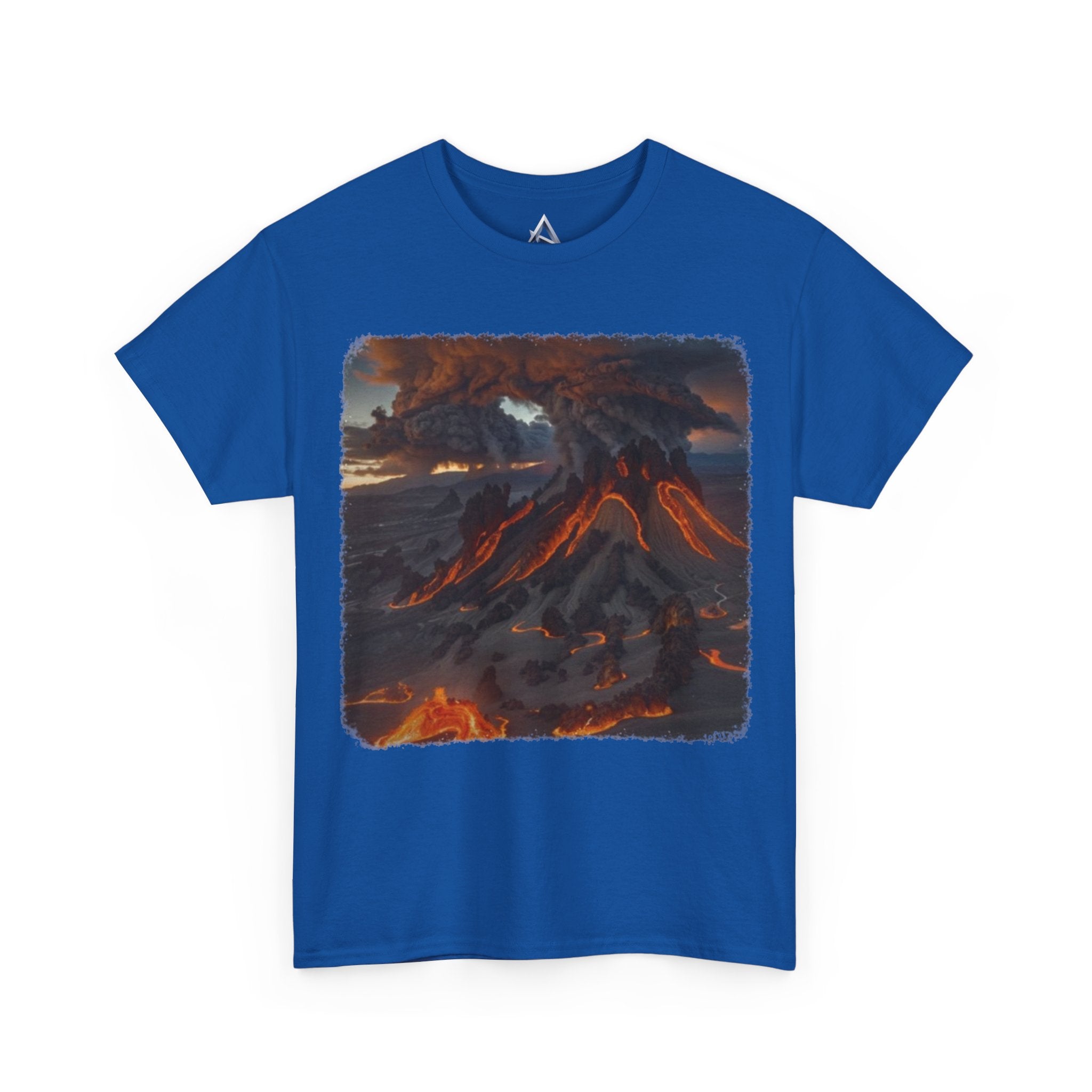 Volcanic Eruption Unisex Heavy Cotton Tee