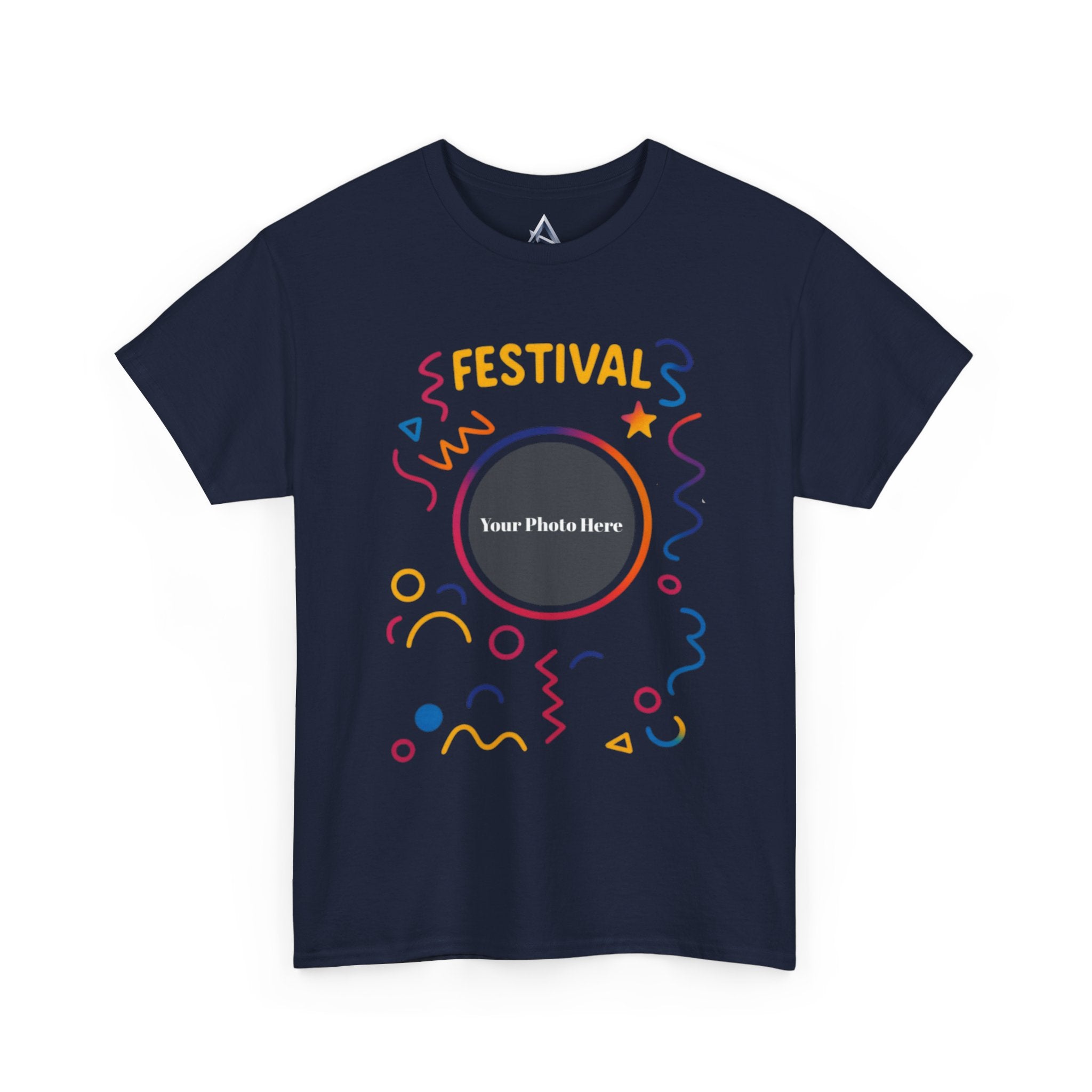 Festival Custom Photo Heavy Cotton Tee