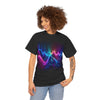 Vibrant Wave Graphic Heavy Cotton Tee