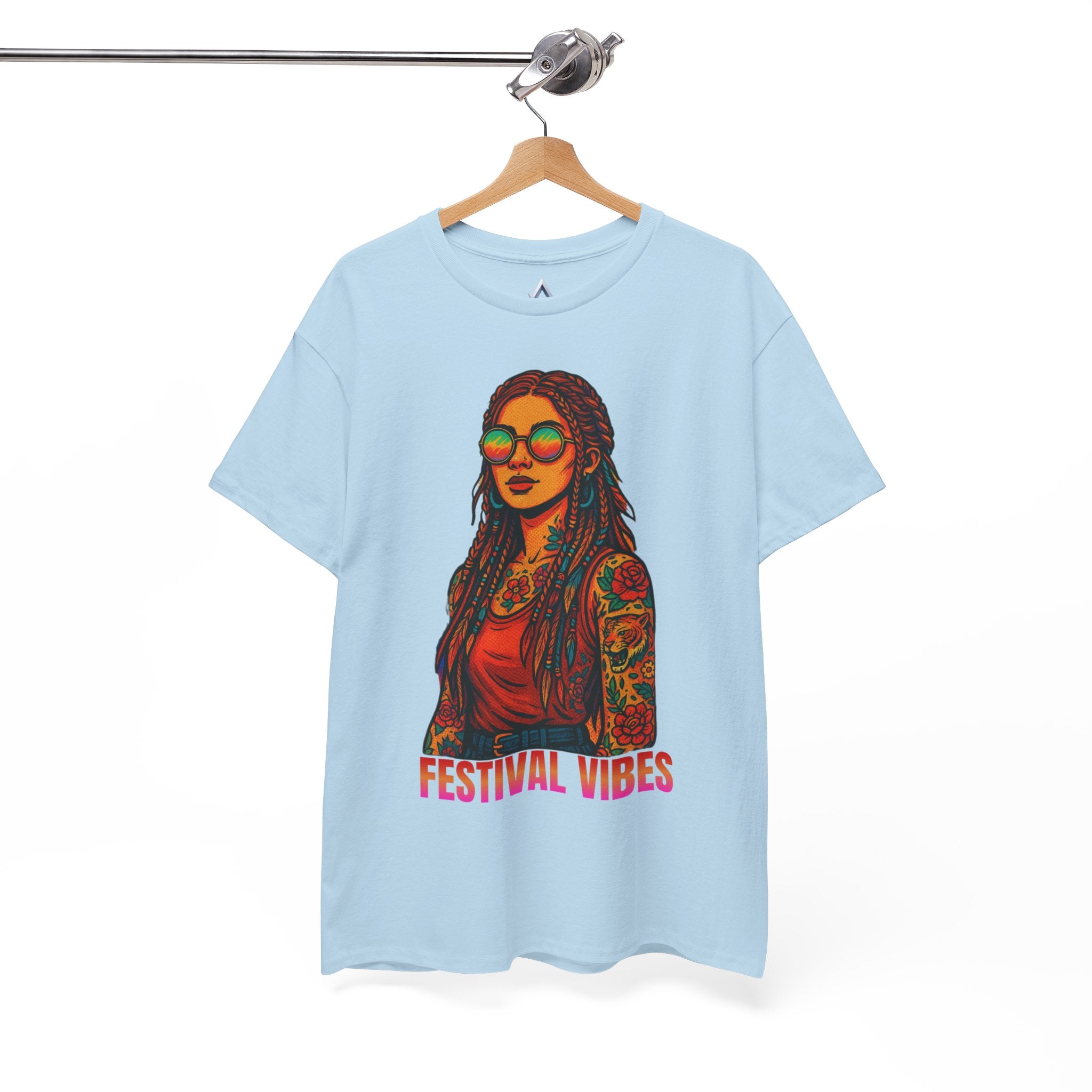Festival Vibes Unisex Heavy Cotton Tee