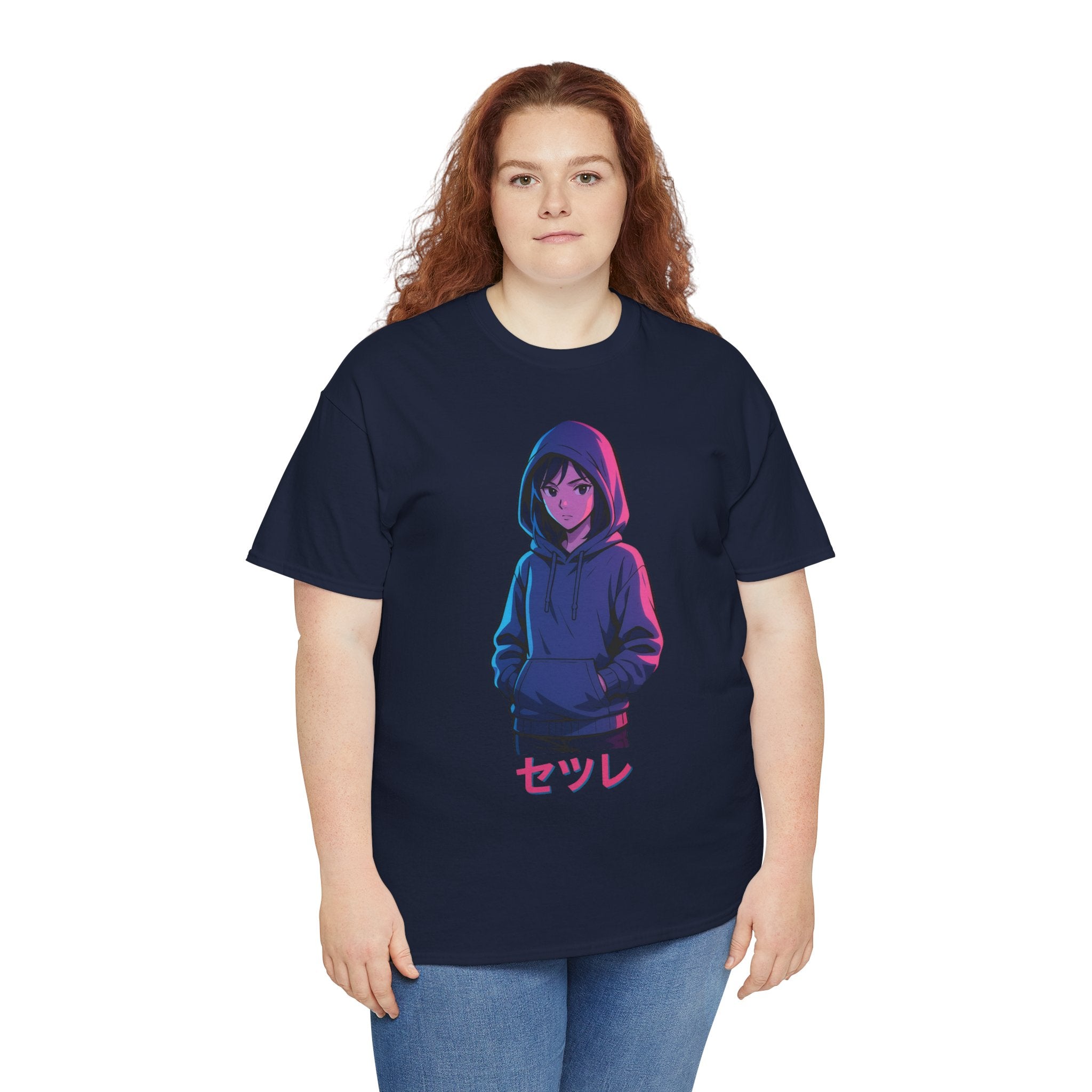 Anime-Inspired Unisex Heavy Cotton Tee