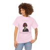 Artistic Floral Heavy Cotton Tee
