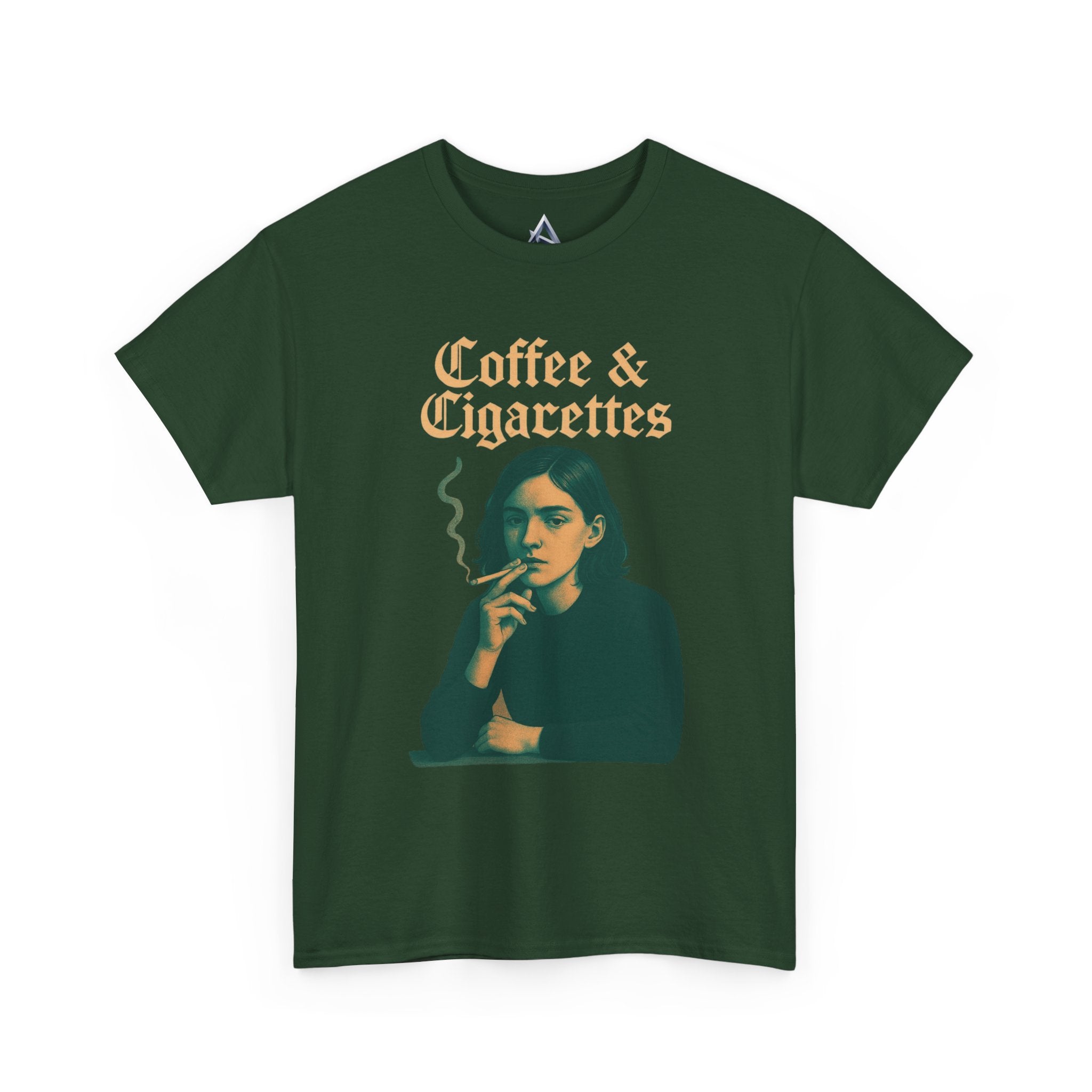 Chic Coffee & Cigarettes Heavy Cotton Tee