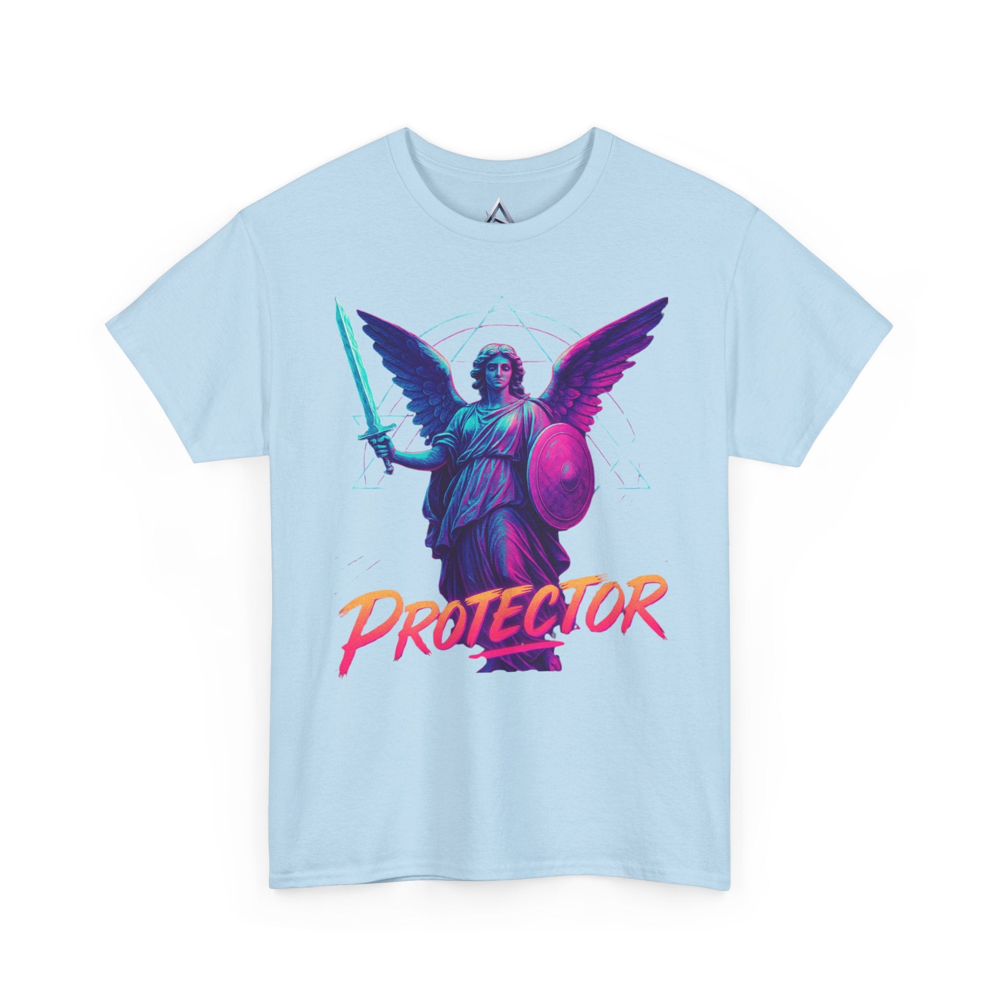 Vibrant Guardian Protector Graphic Heavy Cotton Tee