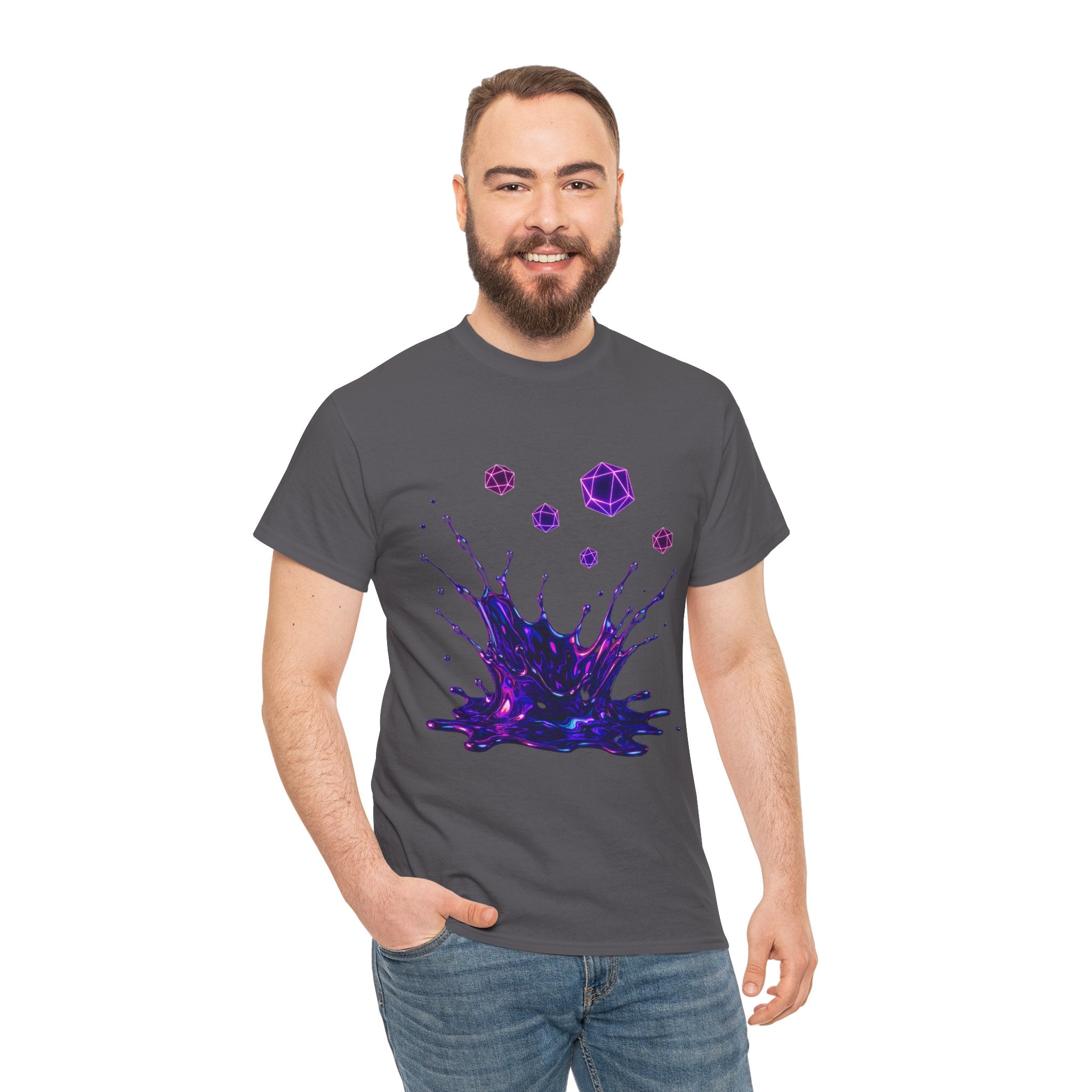 Cosmic Splash Unisex Heavy Cotton Tee