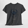 Cosmic Cancer Zodiac Unisex Heavy Cotton Tee