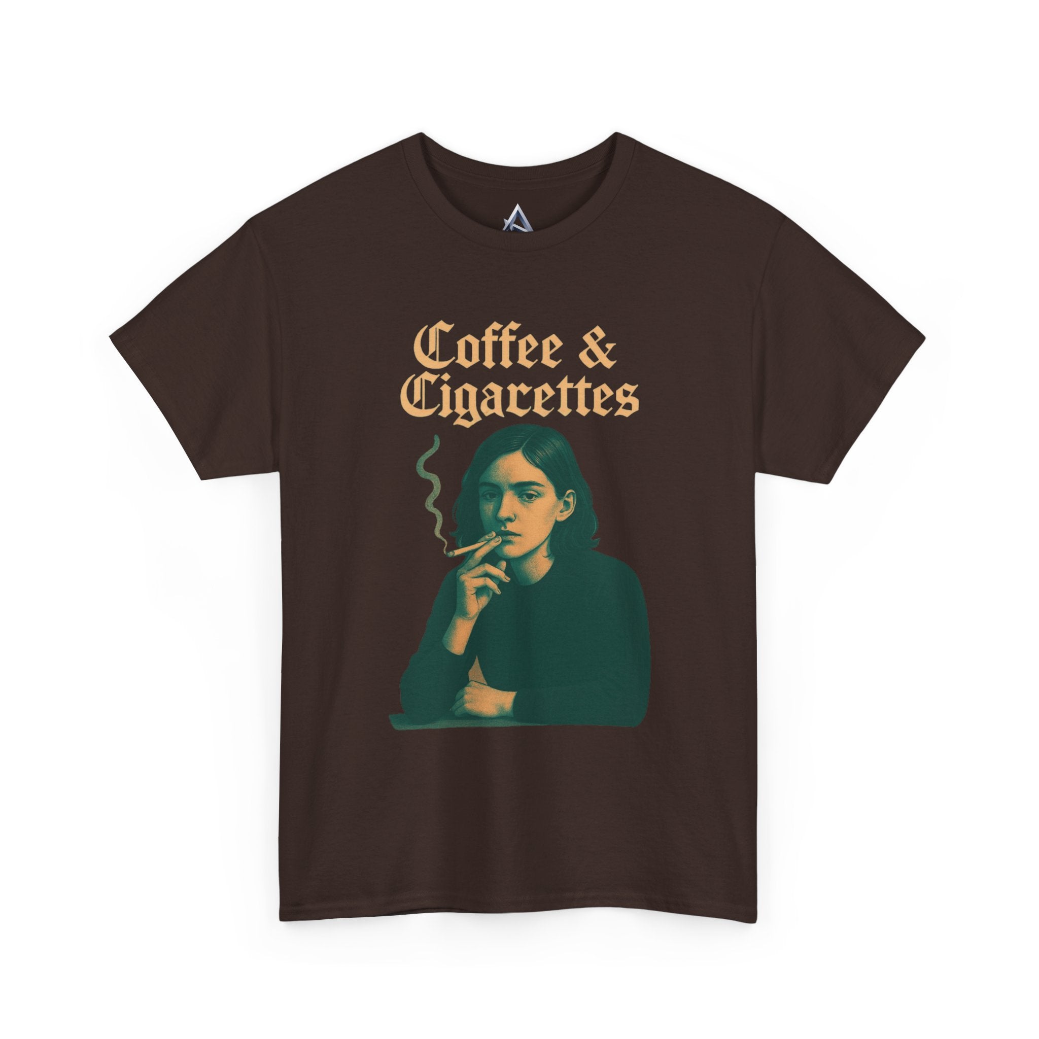 Chic Coffee & Cigarettes Heavy Cotton Tee