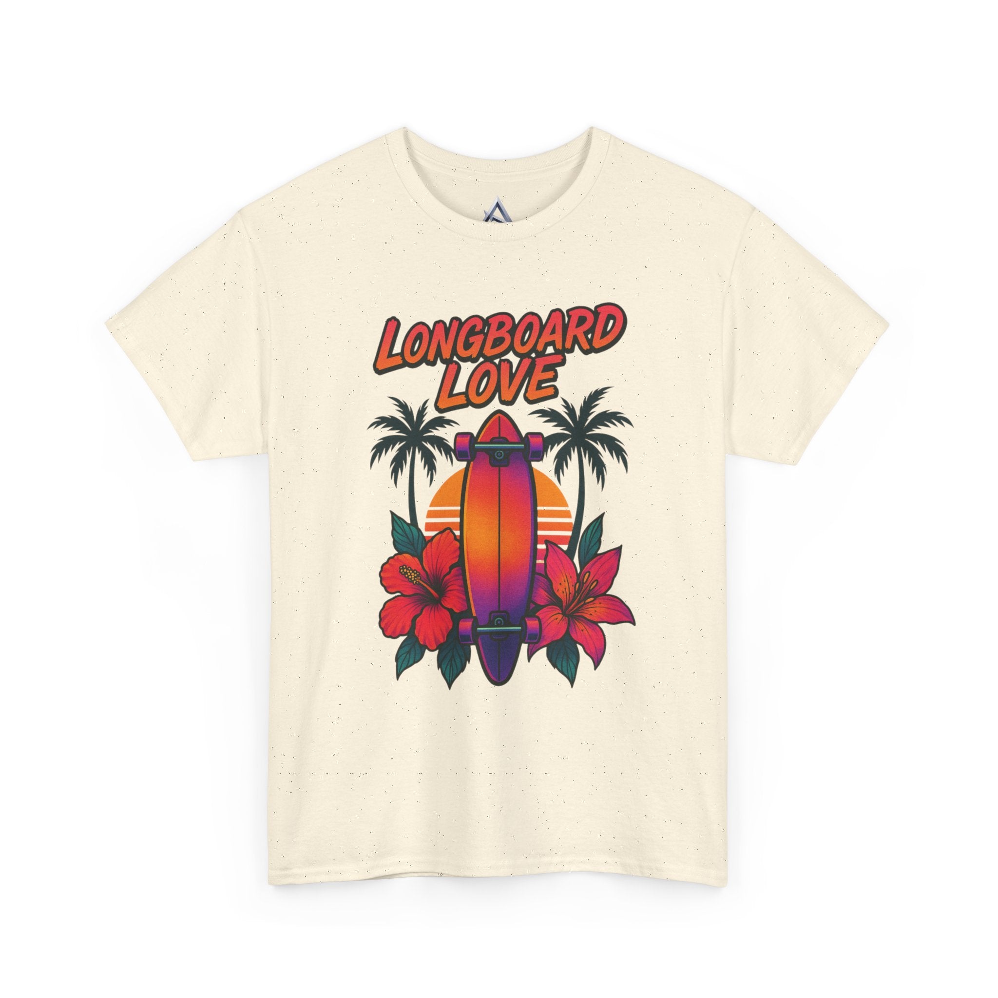 Longboard Love Unisex Heavy Cotton Tee