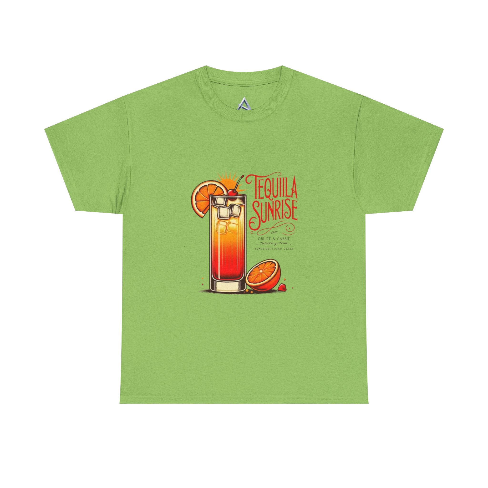 Tequila Cocktail Unisex Heavy Cotton Tee