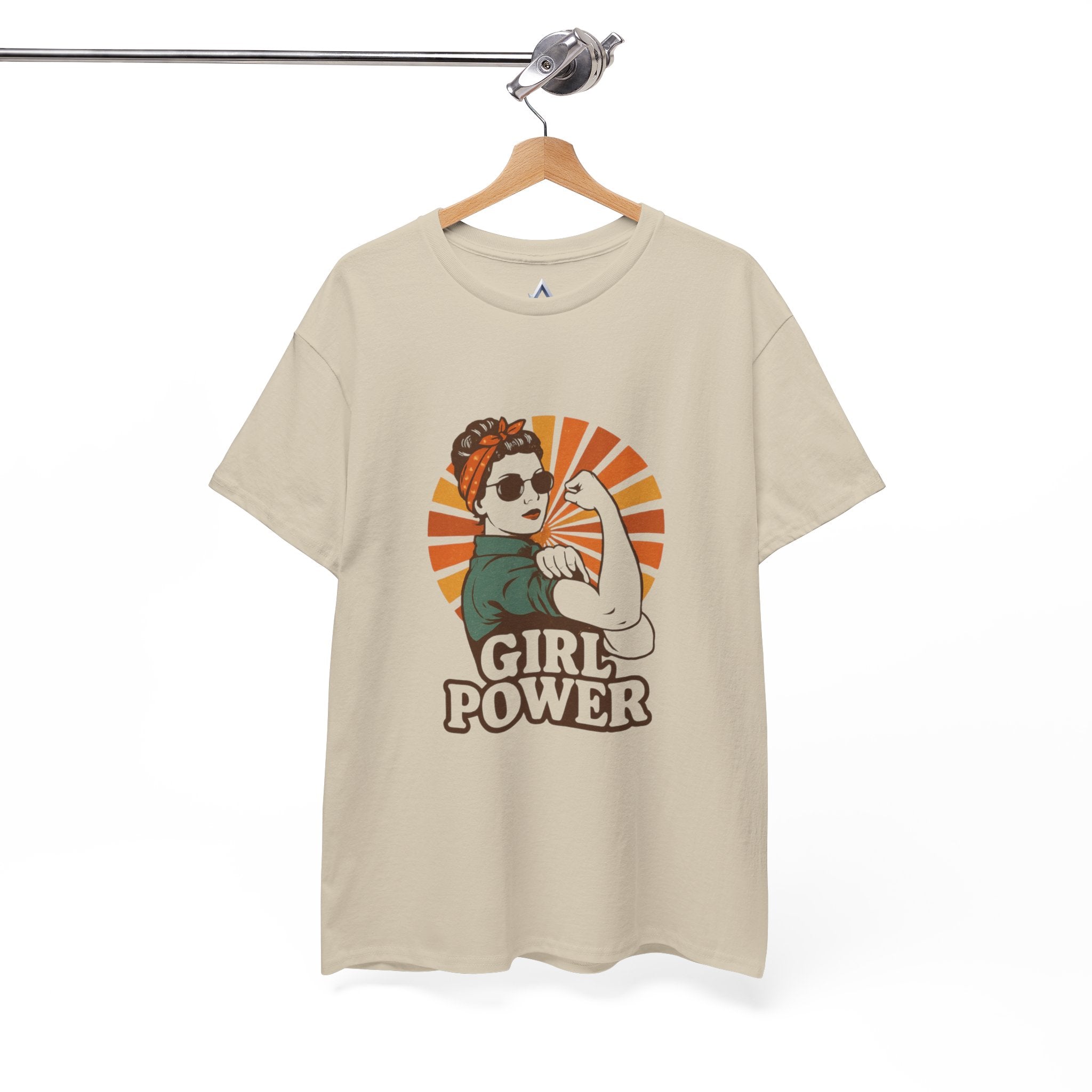 Empowering Girl Power Heavy Cotton Tee