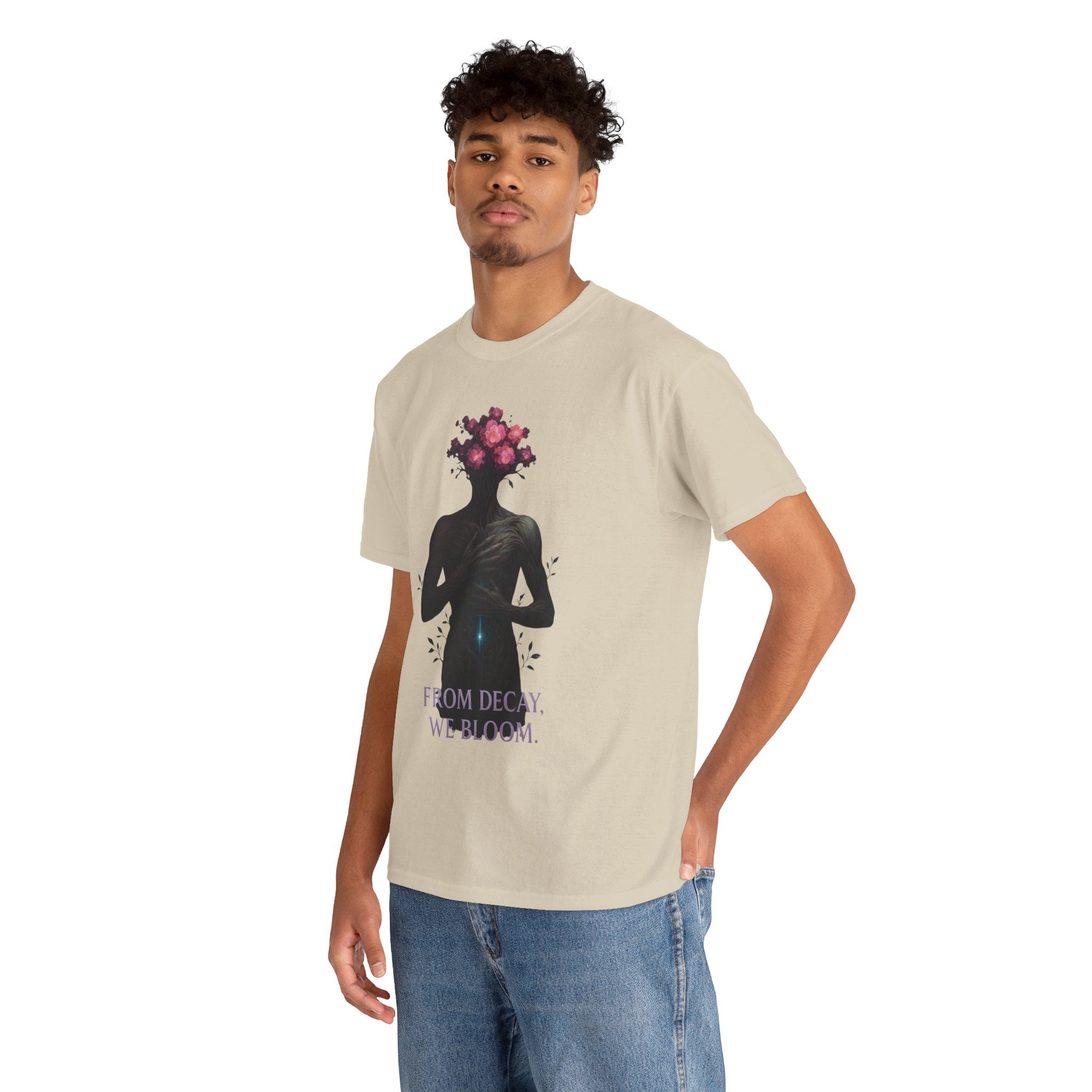 Floral Soul Unisex Heavy Cotton Tee