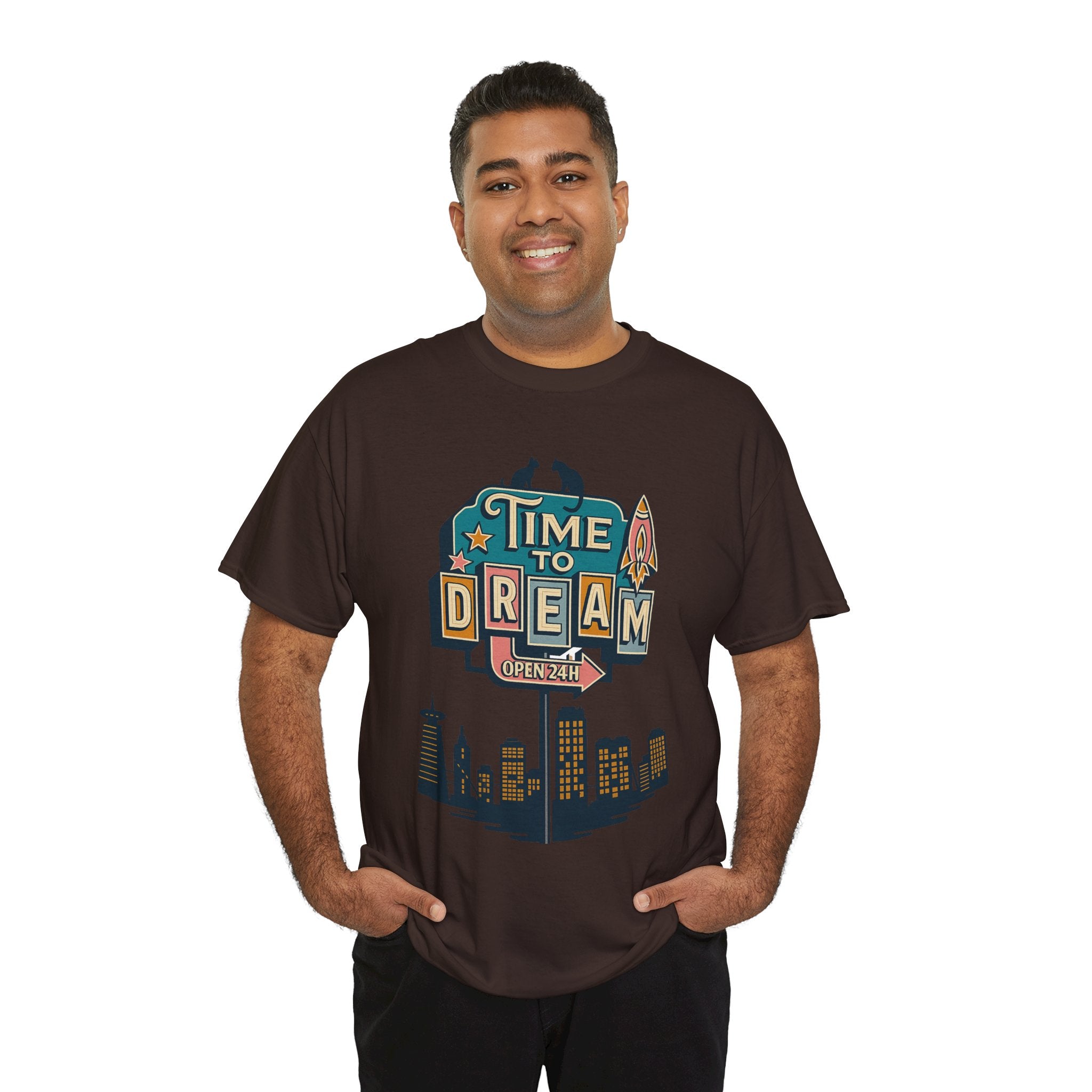 Dream Town Unisex Heavy Cotton Tee
