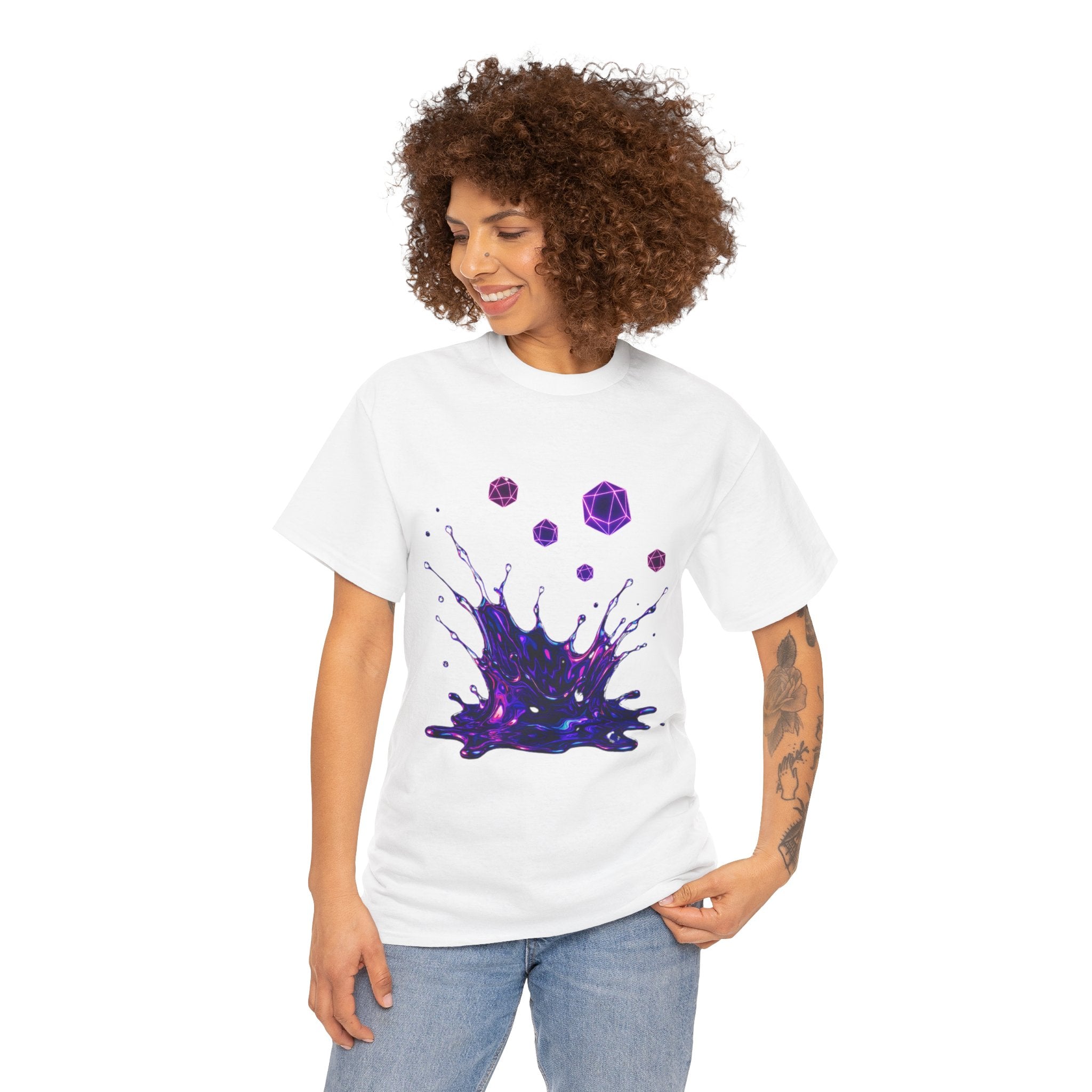 Cosmic Splash Unisex Heavy Cotton Tee