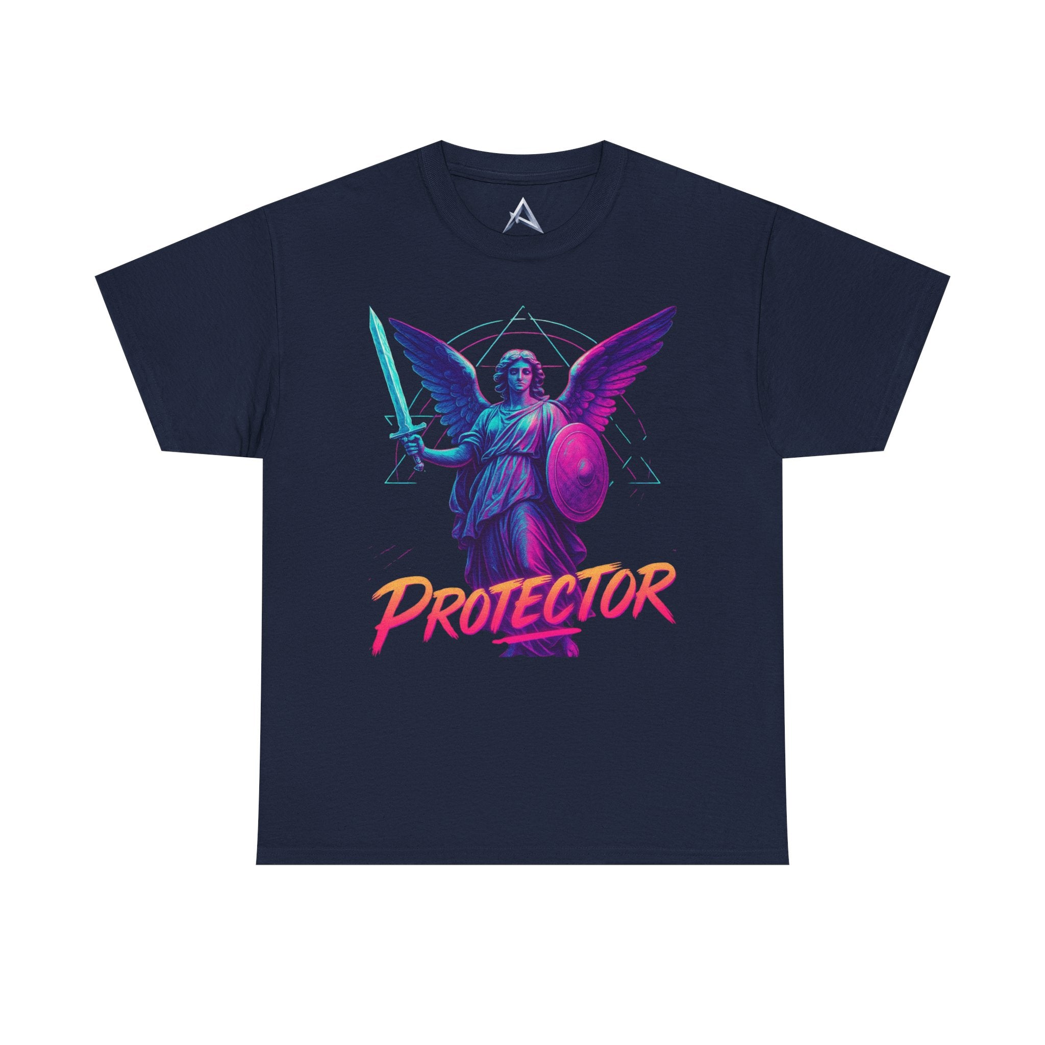 Vibrant Guardian Protector Graphic Heavy Cotton Tee