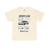 Sporty Car Graphic Heavy Cotton Tee