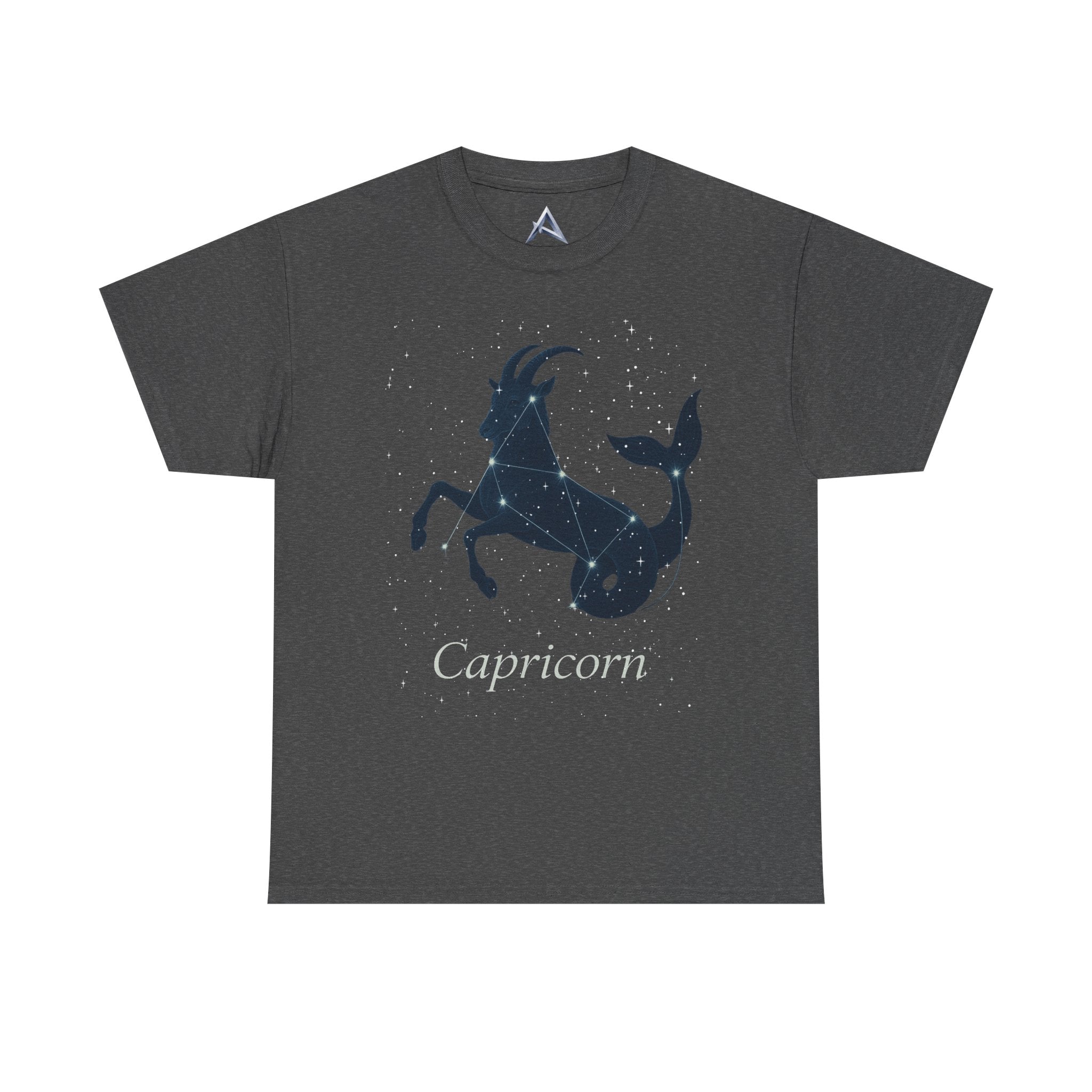 Capricorn Astrology Constellation Unisex Heavy Cotton Tee