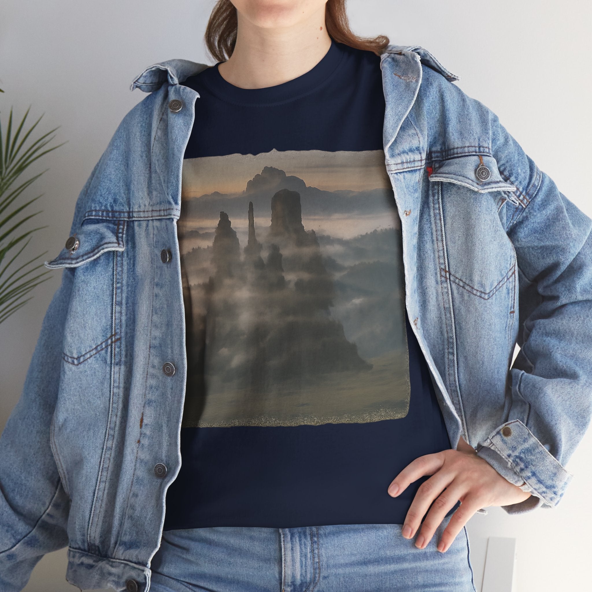 Mystical Castle Unisex Heavy Cotton Tee