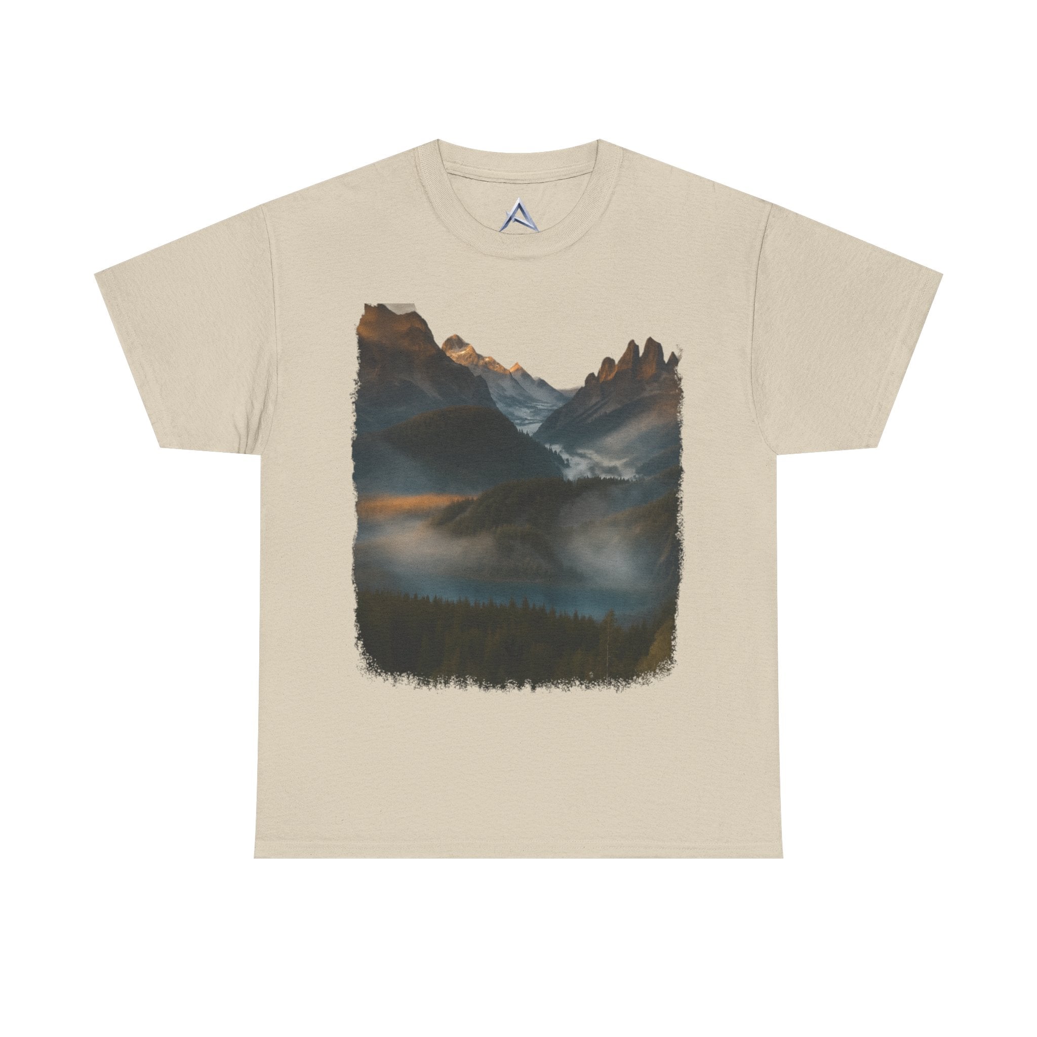 Nature-Inspired Unisex Heavy Cotton Tee, Outdoor, Adventure, Casual Wear, Gift for Nature Lovers, Hiking Merchandise