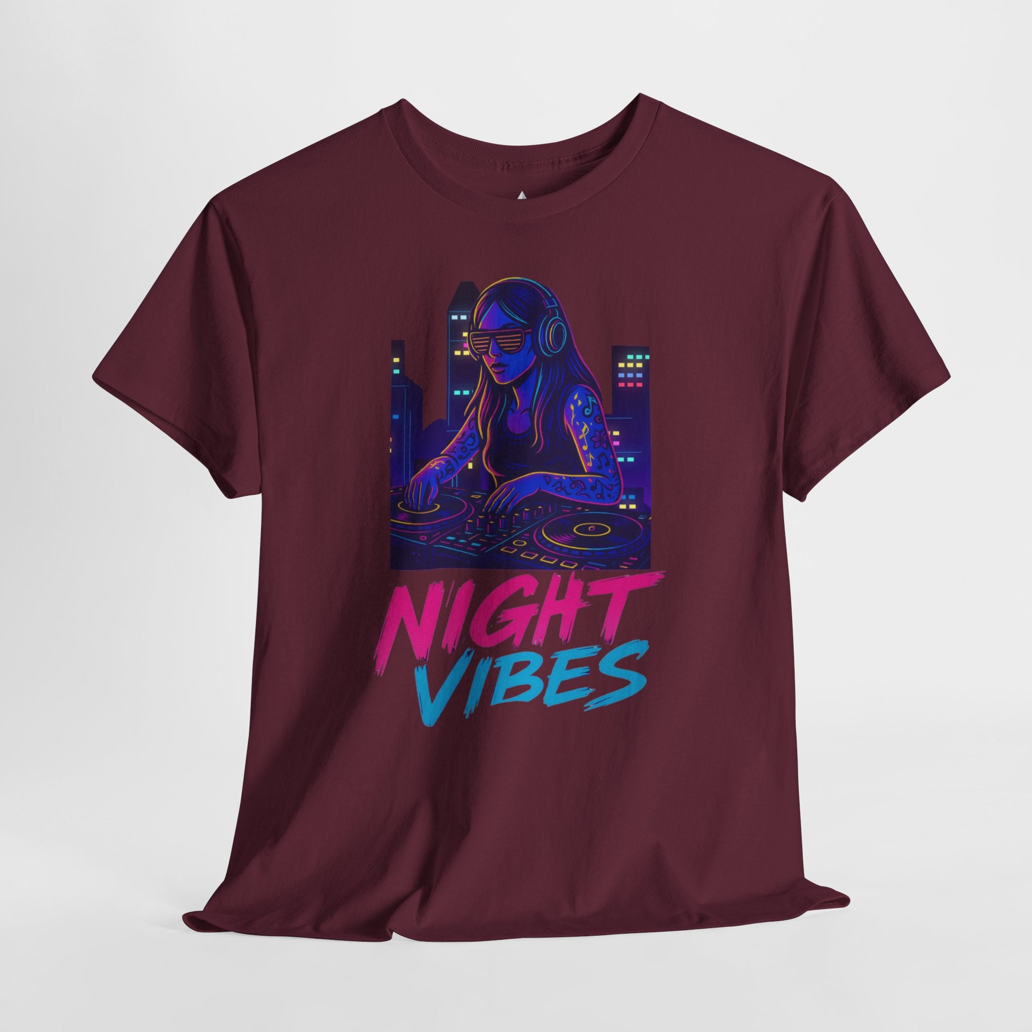 Night Vibes Unisex Heavy Cotton Tee