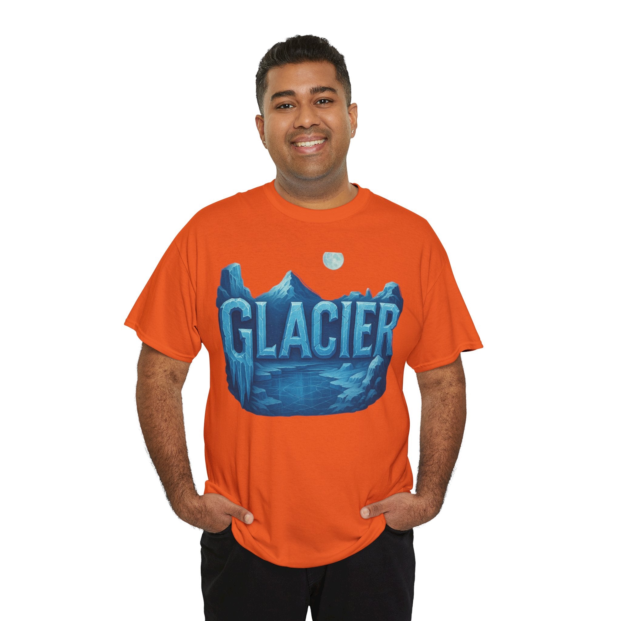Glacier Graphic Unisex Heavy Cotton Tee