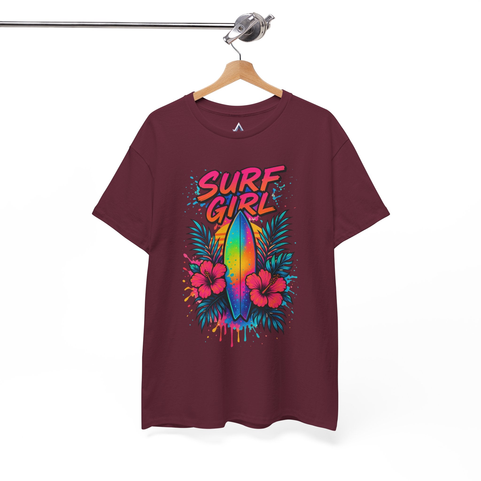 Surf Girl Vintage Heavy Cotton Tee