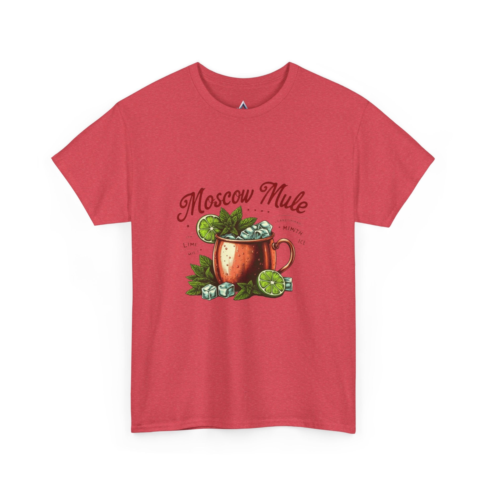 Moscow Mule Cocktail Unisex Heavy Cotton Tee