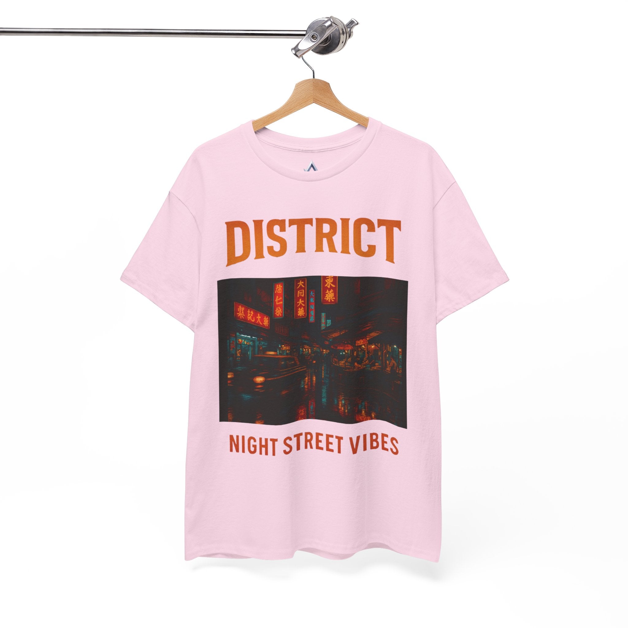District Night Street Vibes Unisex Heavy Cotton Tee