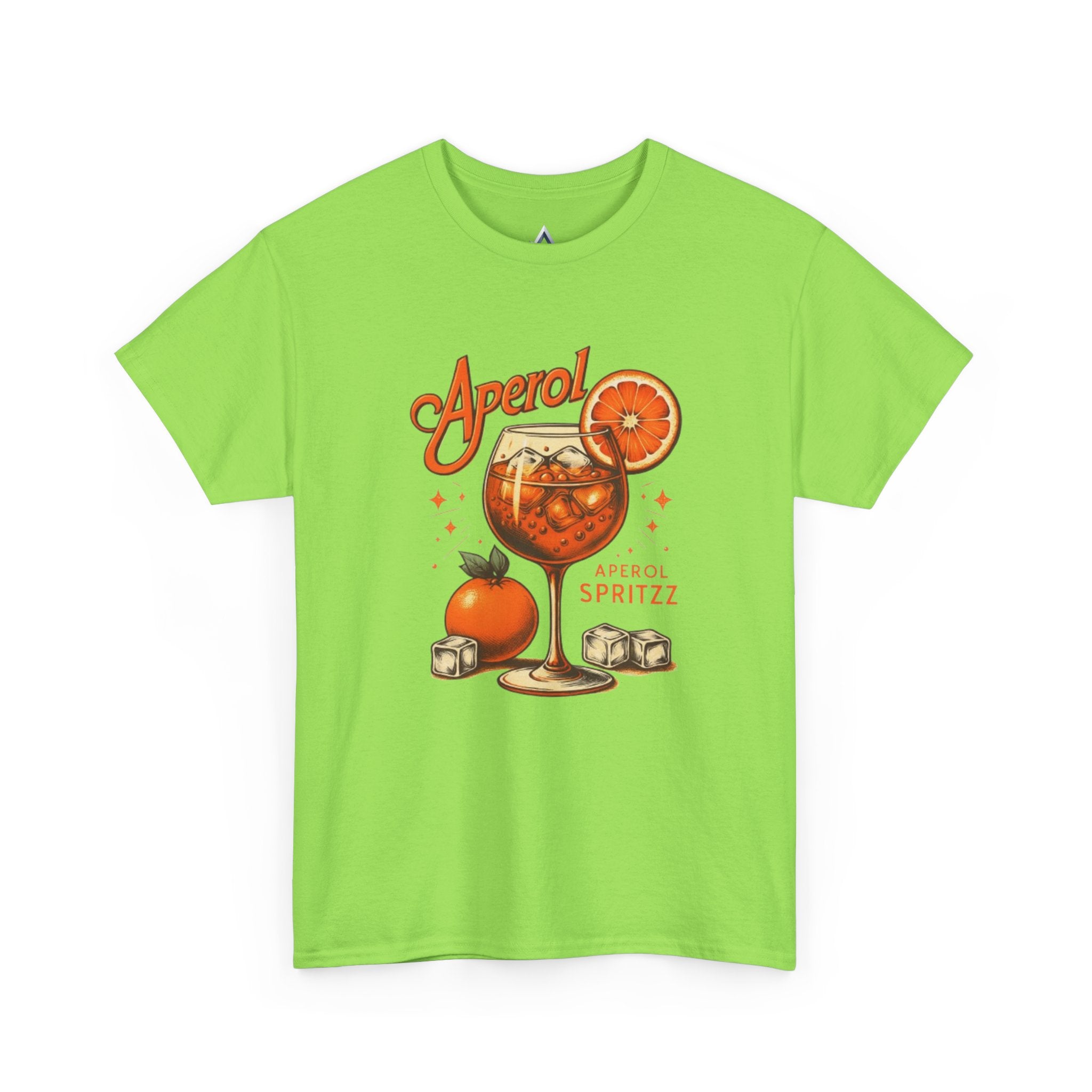 Aperol Spritz Cocktail Unisex Heavy Cotton Tee