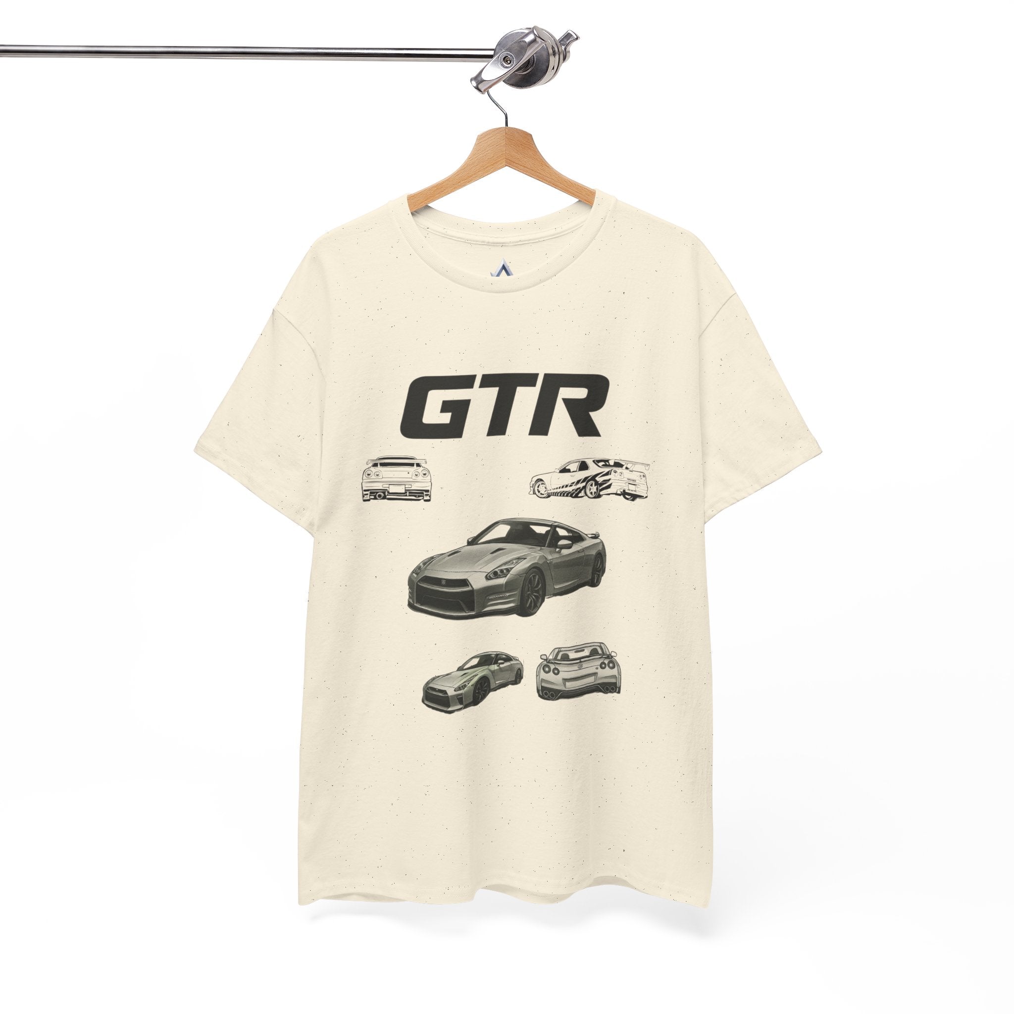 GTR Car Enthusiast Graphic Heavy Cotton Tee
